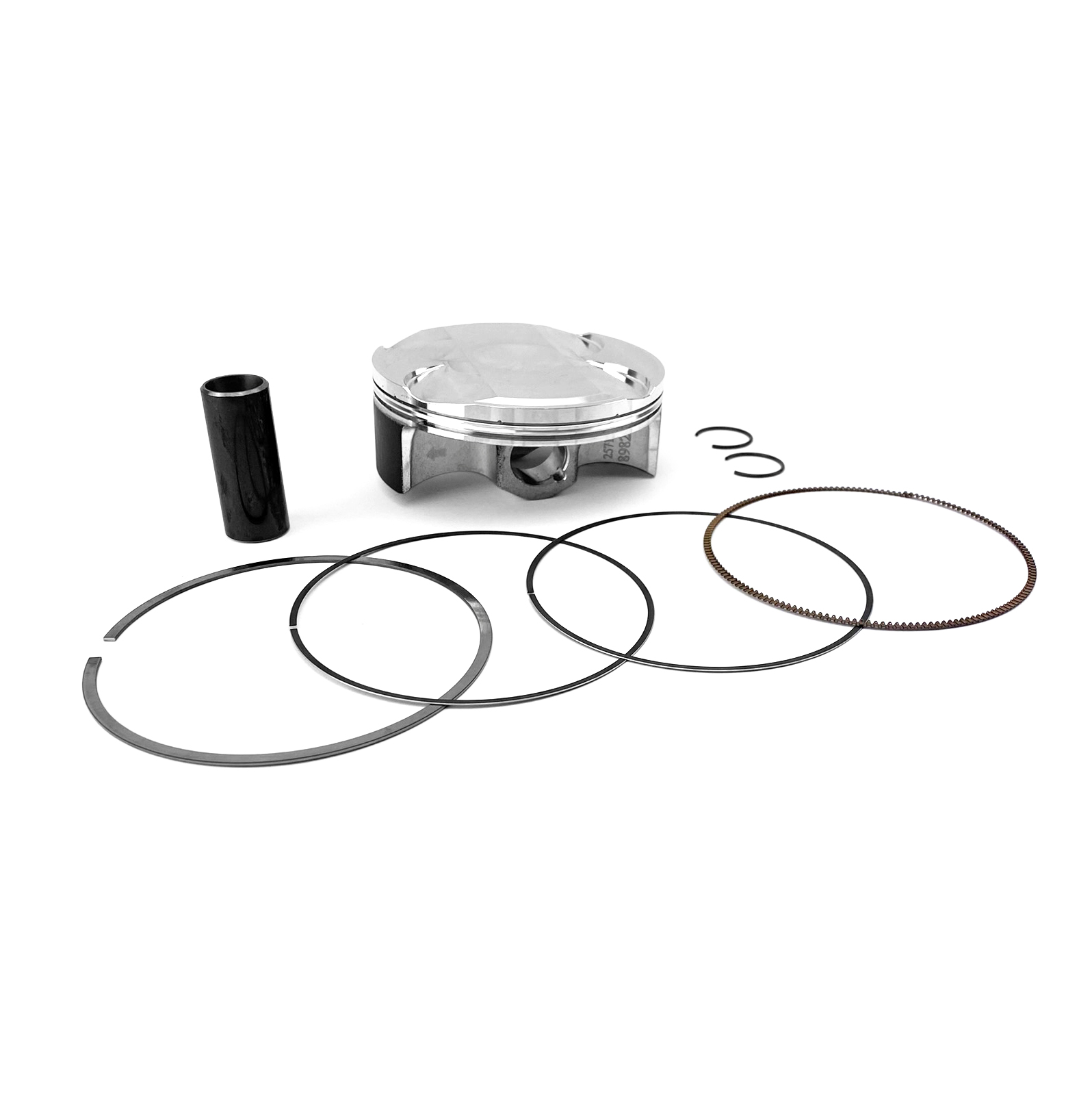 PISTON KIT 2019 KX450F 96.00 C HC, WOSSNER 8982DC 13.5:1 HIGH COMP image 1