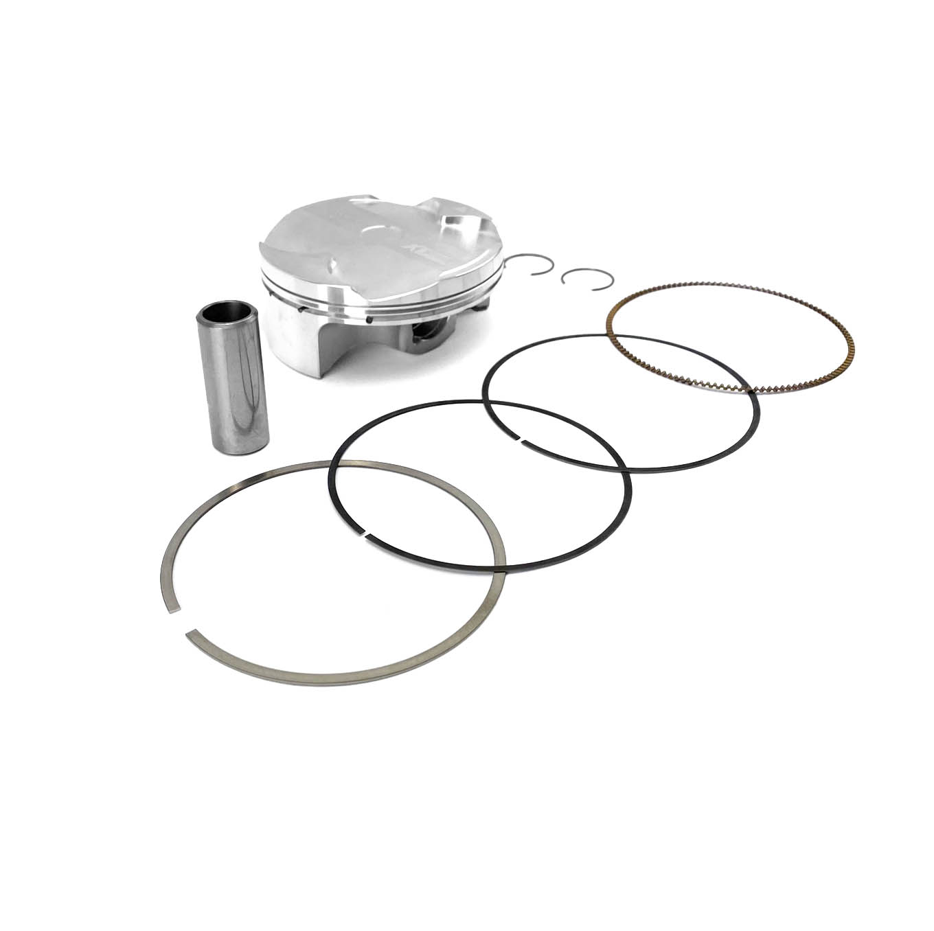 PISTON KIT 2021-22 KX250 Kawasaki 77.98mm, PROX 01.4351.C image 1