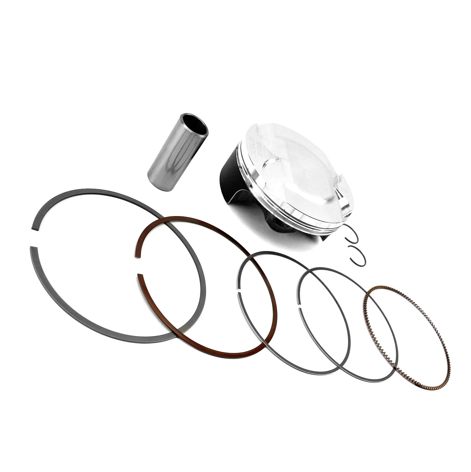 WOSSNER PISTON KIT 2022-23 EXC450-F KTM, 95.00mm WOSSNER 4070DC image 1