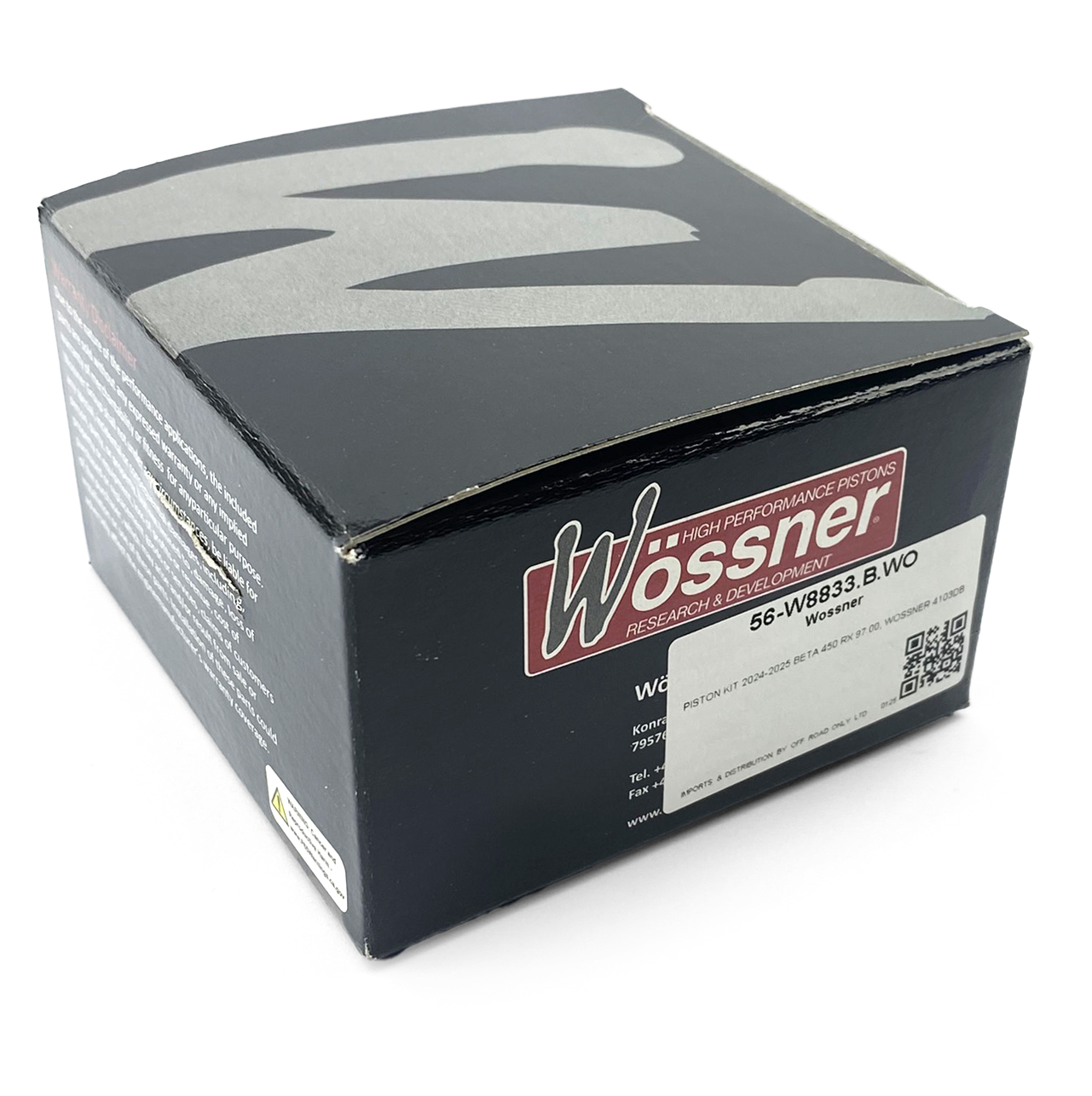 PISTON KIT 2024-2025 BETA 450 RX 97.00, WOSSNER 4103DB thumbnail 2