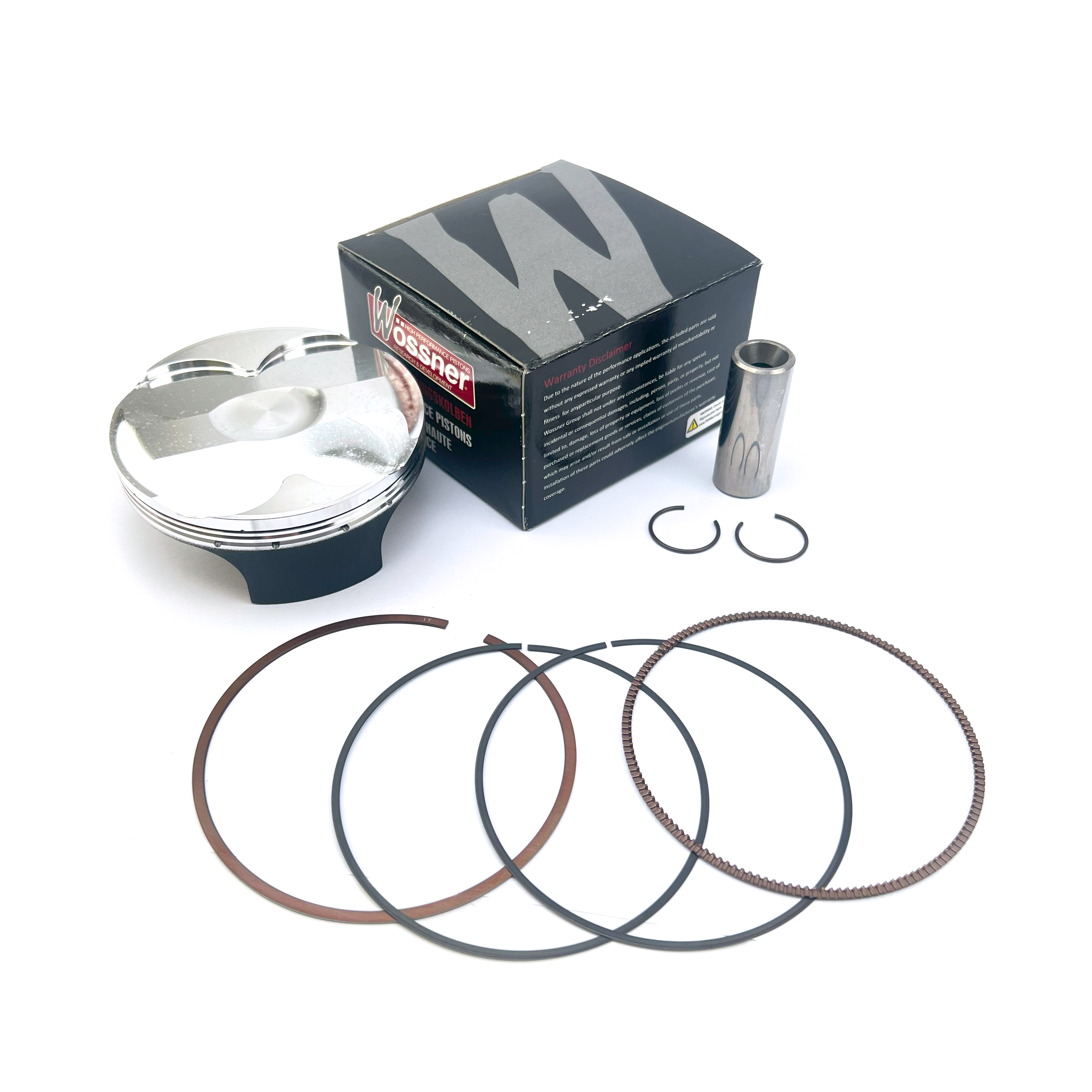 PISTON KIT 2024-2025 KTM GASGAS HUSQ 350 88.00, WOSSNER 4104DA image 1