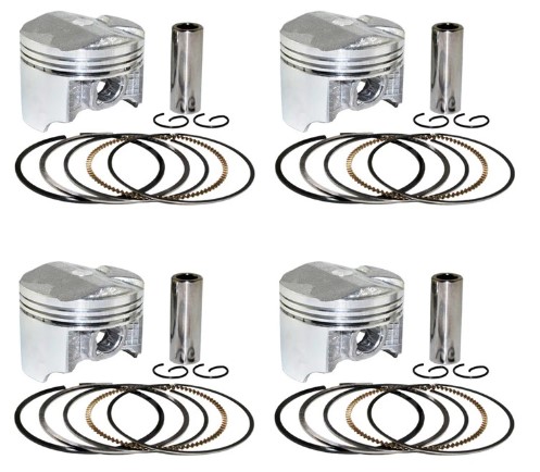 PISTON KIT SET OF 4 56.00mm CB400 Honda CB-1 CB1 CB 1 CB400SF VTEC 400 I II III IV NC31 NC36 NC39