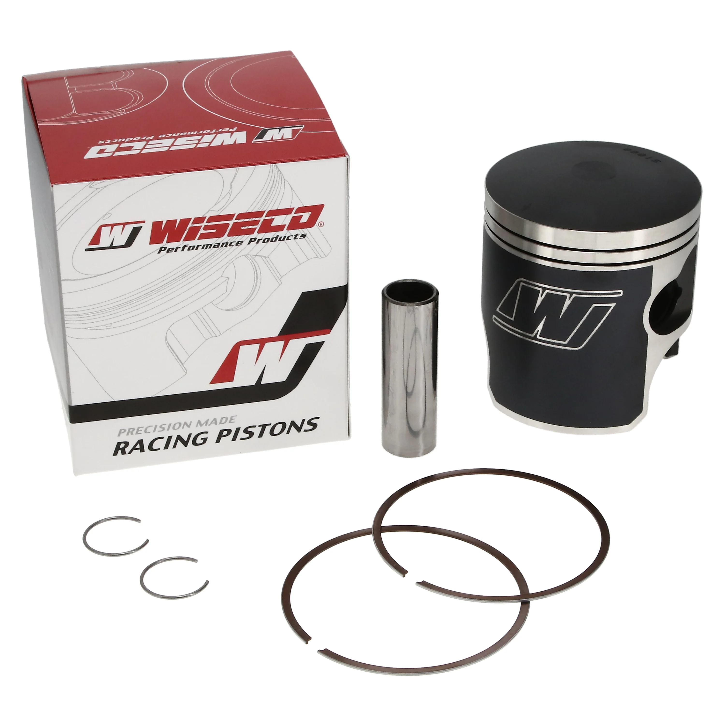 PISTON KIT ALL T500 71.0 LEFT, WISECO 876ML07100 ROAD SUZUKI image 1
