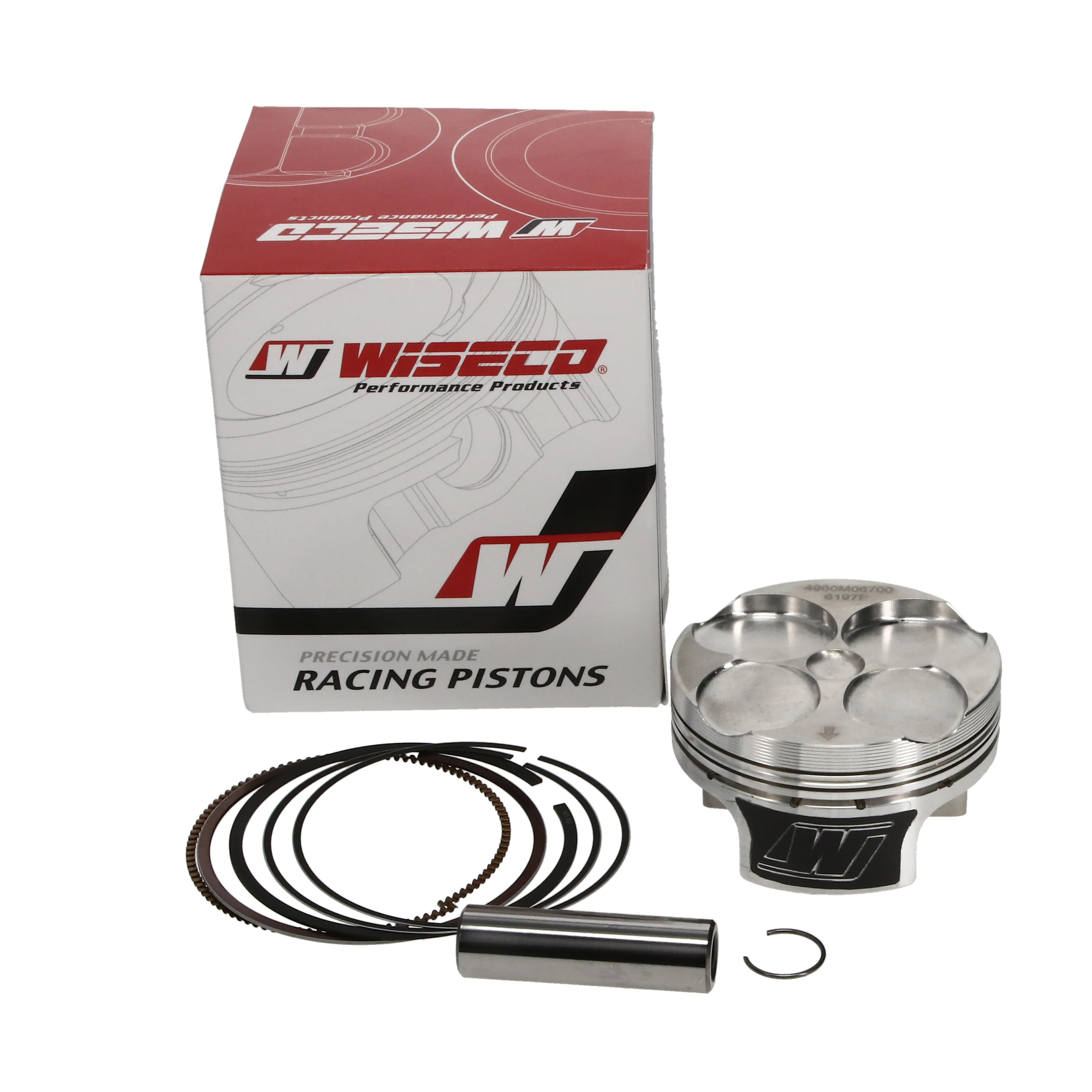 PISTON KIT 67.00 2006-2007 SUZUKI GSXR600 WISECO 4960M06700 image 1