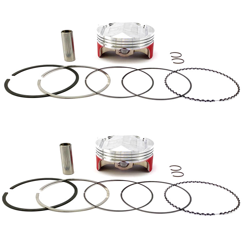 PISTON KIT 1198S DUCATI, WOSSNER K8833DA-2 ROAD image 1