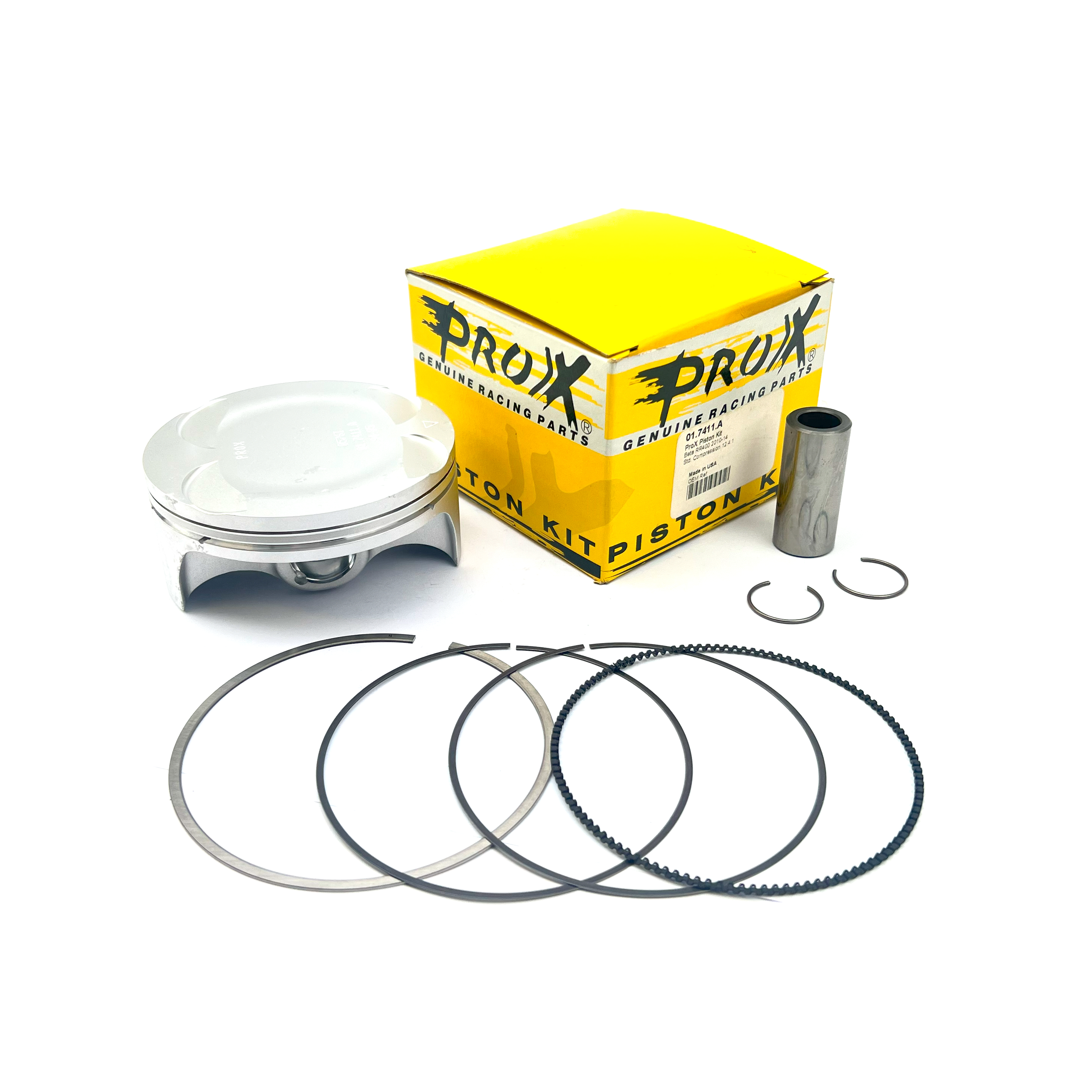 PISTON KIT 10-14 BETA 4T 95.00, PROX 01.7411.B BETA 400RR, Beta RR400 '10-14 12.4:1 CR image 1