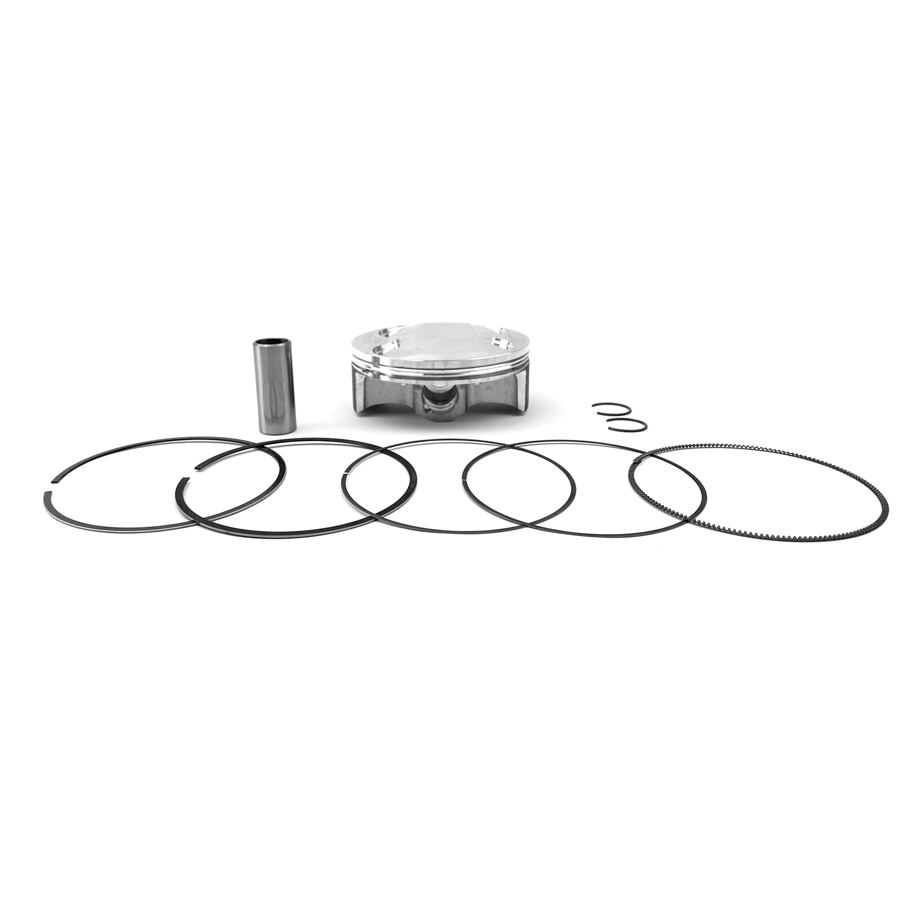 PISTON KIT KXF450 16-18 HIGH COMPRESSION WOSSNER KIT 4087DC image 1