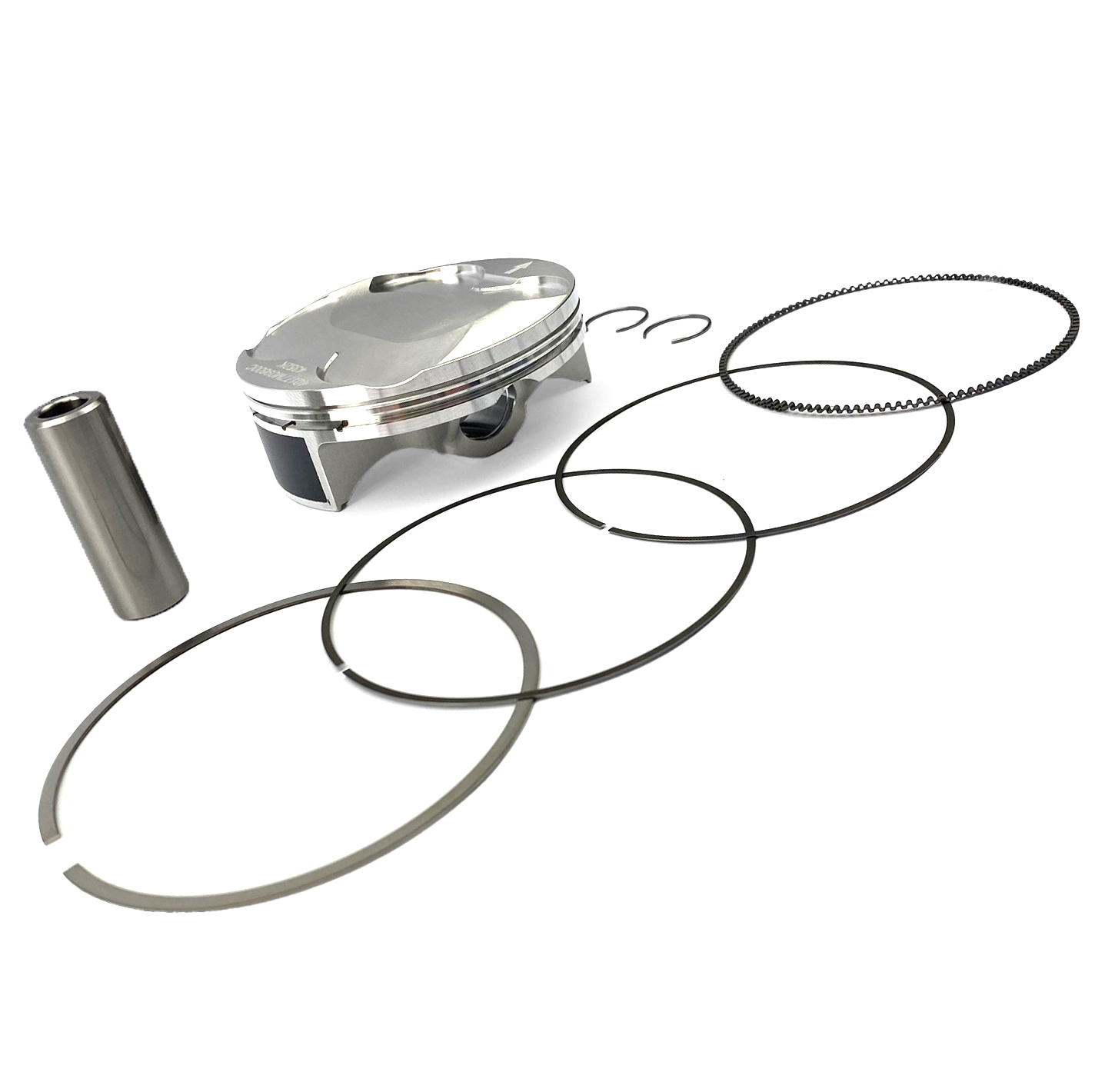 PISTON KIT 09-11 SX450 97.00, ARMOR GLIDE HIGH COMP 12.5:1, WISECO 4937M09700C ATV image 1