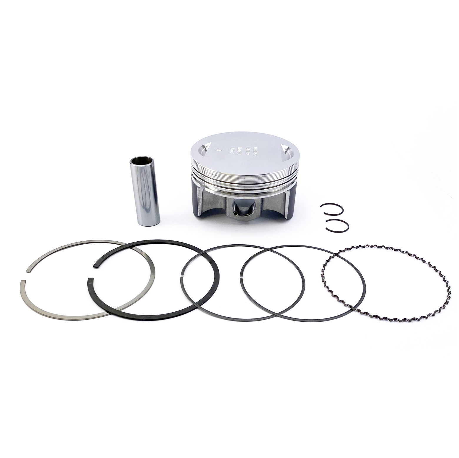 PISTON KIT HARLEY 3.738 SET/2, WOSSNER K8533DA-2 DAVIDSON, ROAD image 1