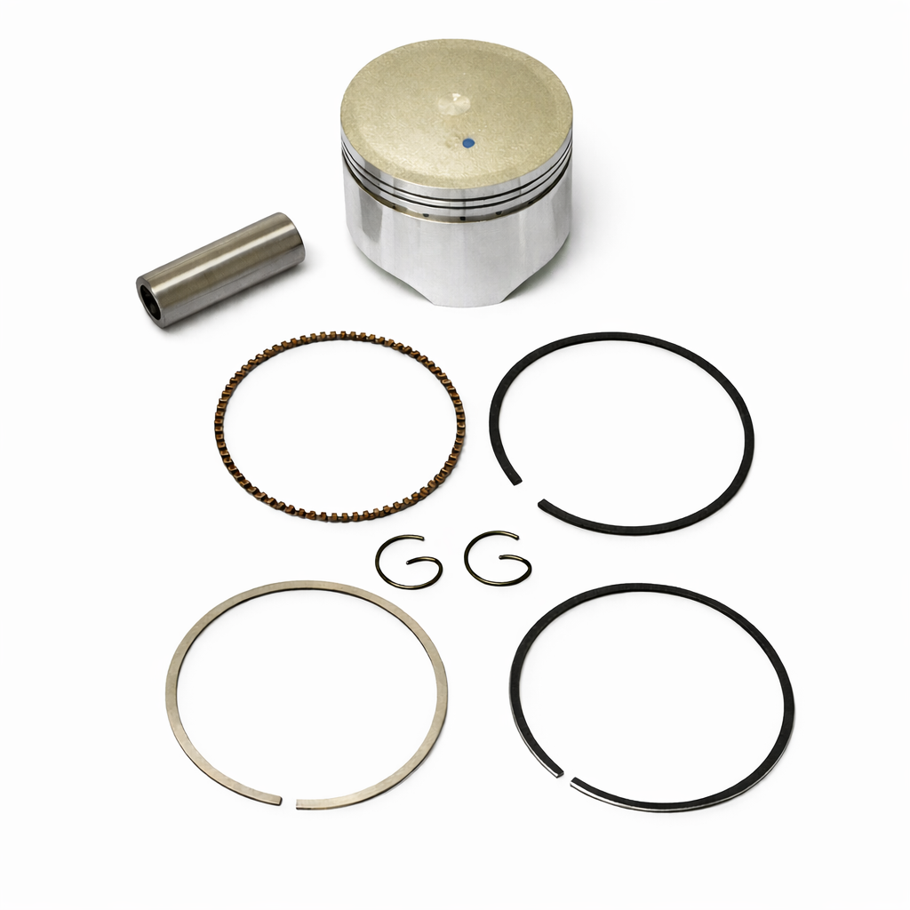 PISTON KIT 72.00mm 86-07 HONDA CN HELIX CF CH 250 13101-KS4-030 image 1