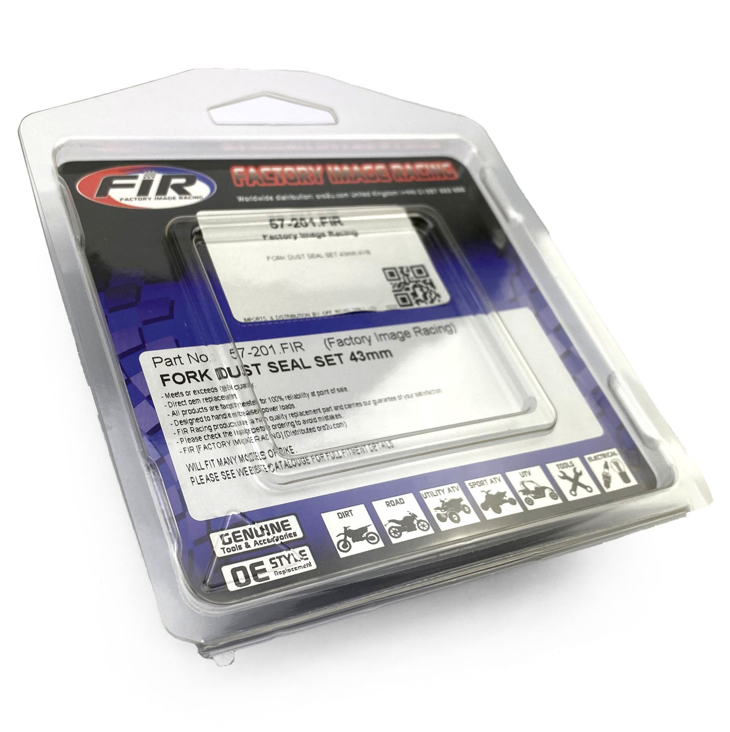 FORK DUST SEAL SET 43mm KYB thumbnail 3