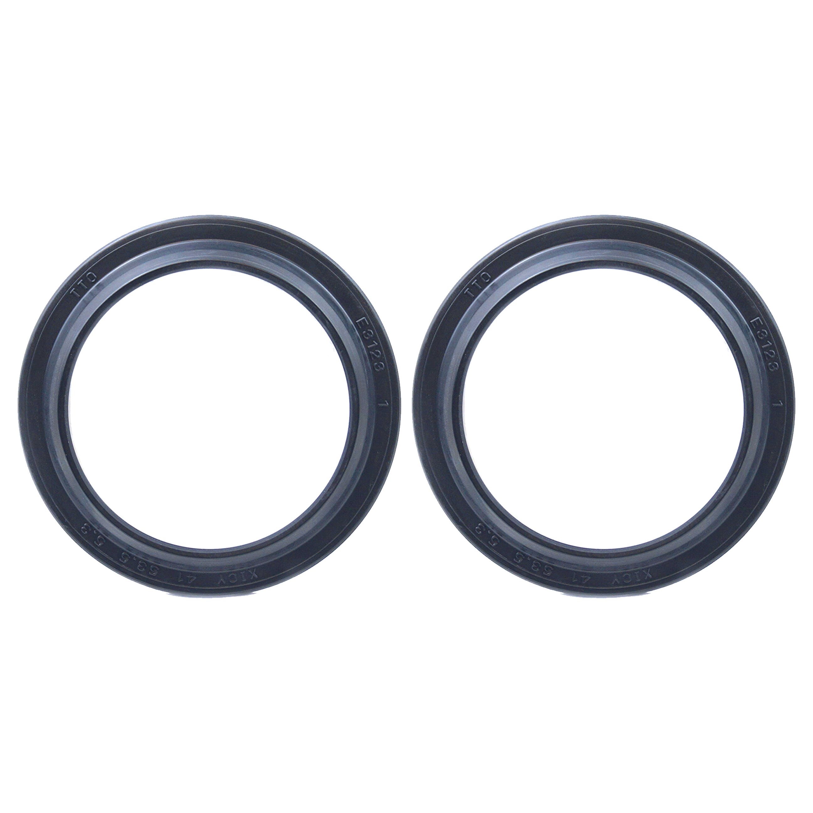 FORK DUST SEAL SET 57-118 DUST SEAL KIT 41MM image 1