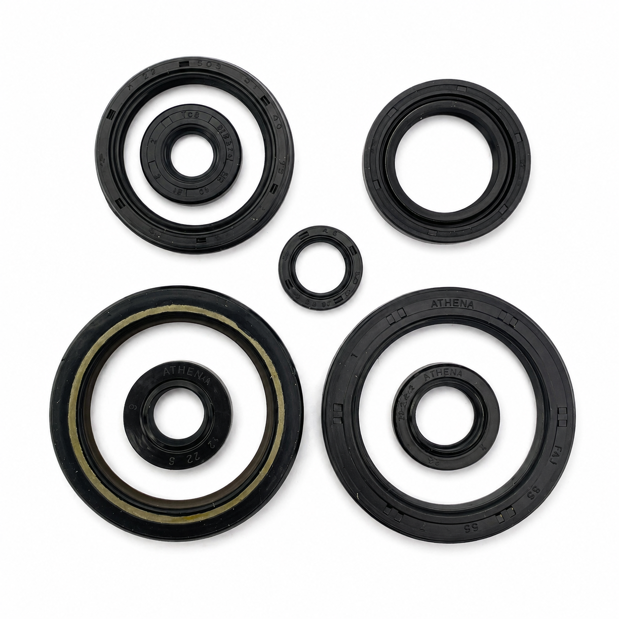 ENGINE OIL SEAL SET CRF 450X 19-26, ATHENA P400210400324 HONDA thumbnail 3