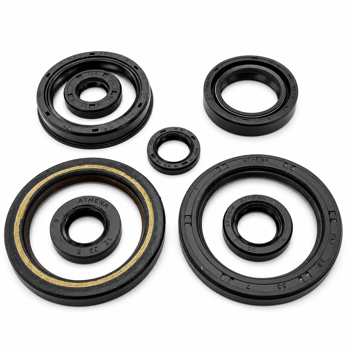 ENGINE OIL SEAL SET CRF 450X 19-26, ATHENA P400210400324 HONDA image 1