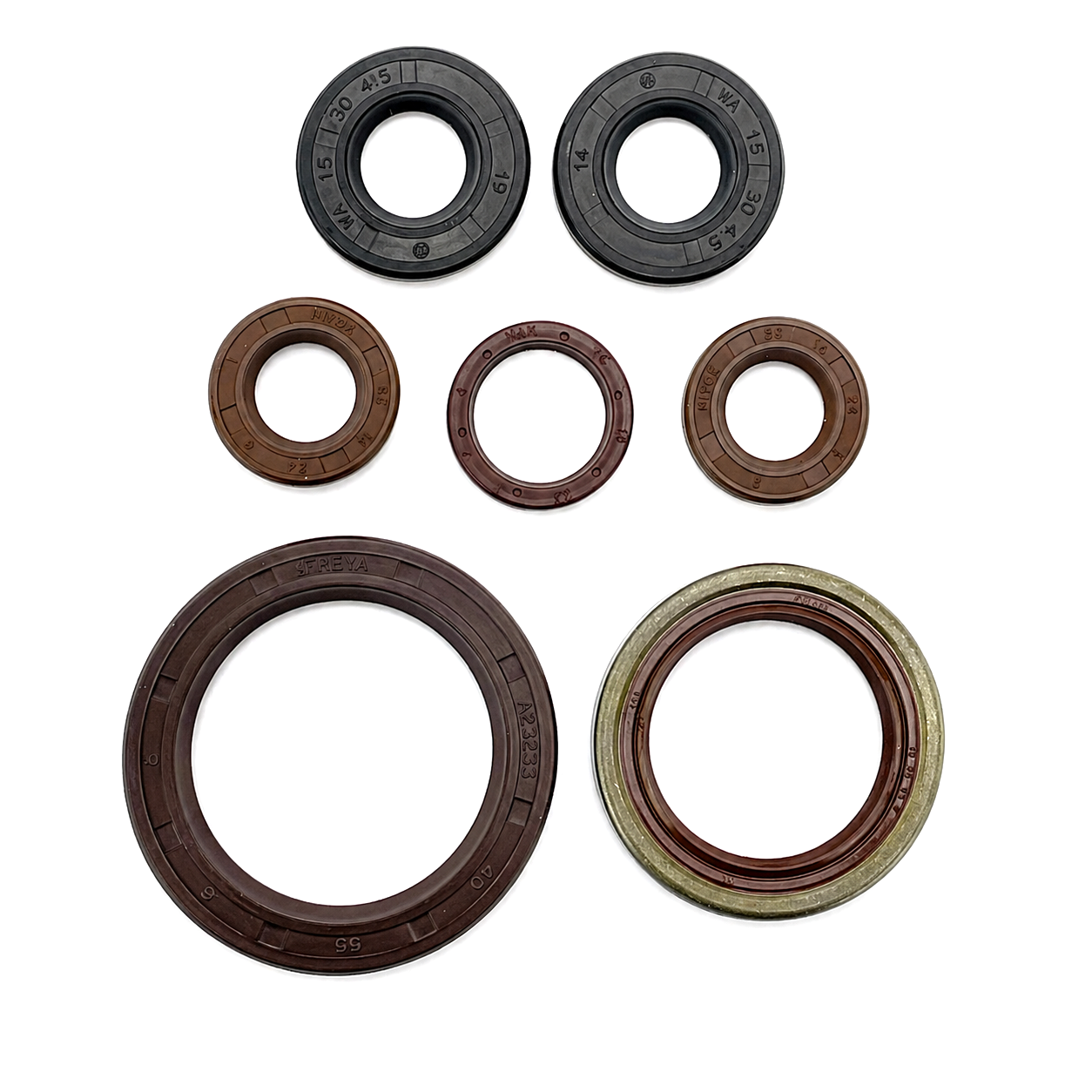 ENGINE OIL SEAL SET TRIUMPH TF 450 ATHENA P400468400002 thumbnail 3