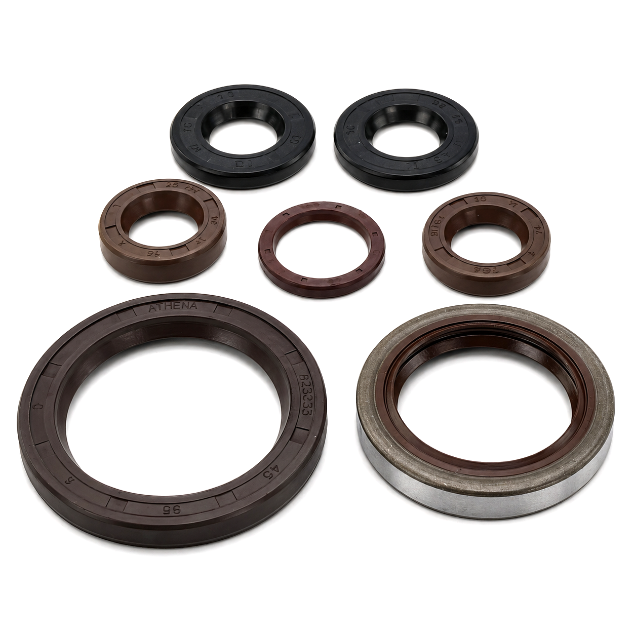 ENGINE OIL SEAL SET TRIUMPH TF 450 ATHENA P400468400002 image 1