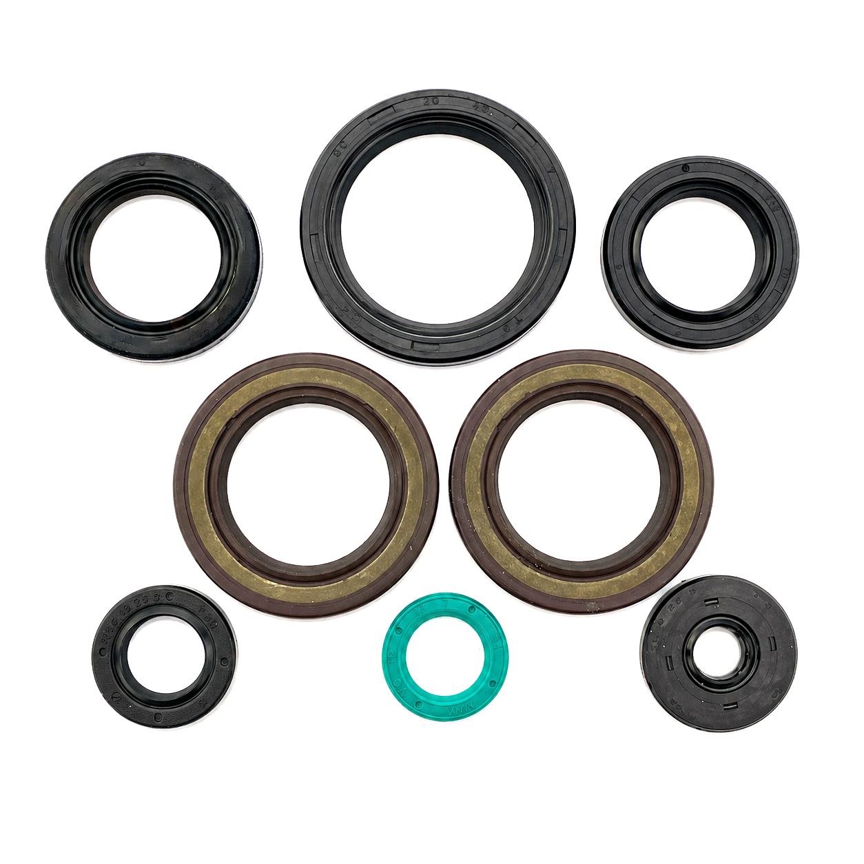 ENGINE OIL SEAL SET TM 250 300 19-26 ATHENA P400465400011 thumbnail 3