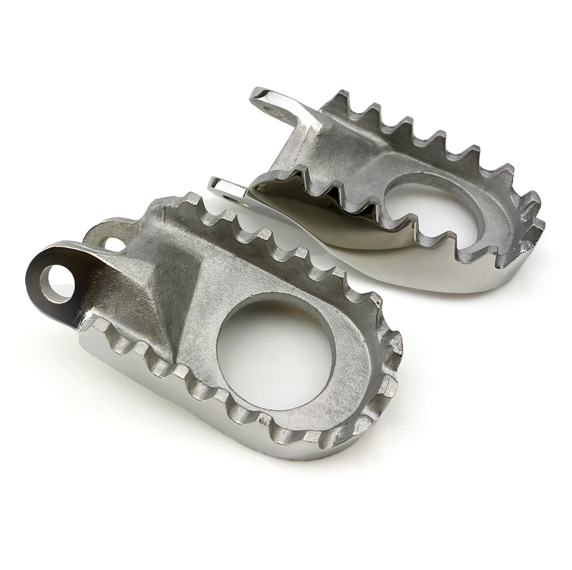 FOOT PEGS STAINLESS STEEL CR, HONDA CR80/85, XR250/400/650