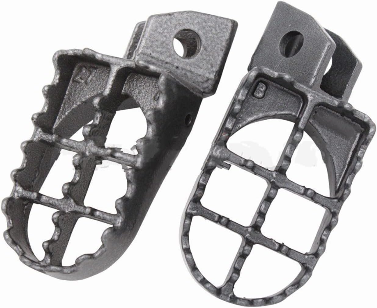 FOOT PEGS STEEL GREY 87-96 YAMAHA YZ 125 250 WR 3SP-27411-00-00 3LD-27411-10-00