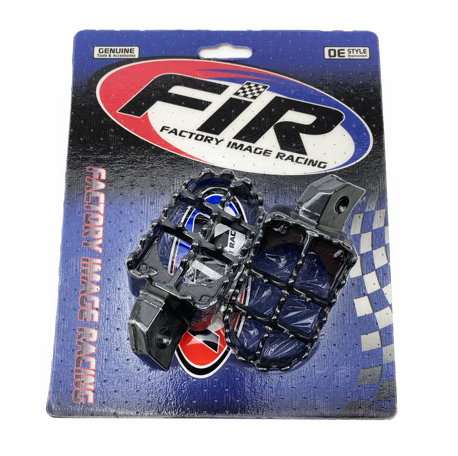 FOOT PEGS STEEL GREY KX, KAWASAKI KX125/250, KDX thumbnail 2