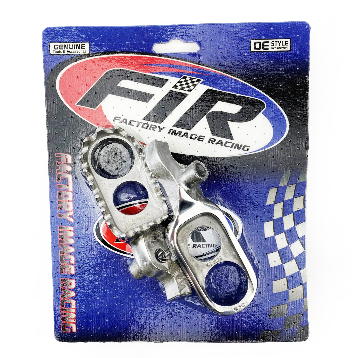 FOOT PEGS STAINLESS STEEL CR, HONDA CR125/250 2000-2001, 60-208.DR thumbnail 2