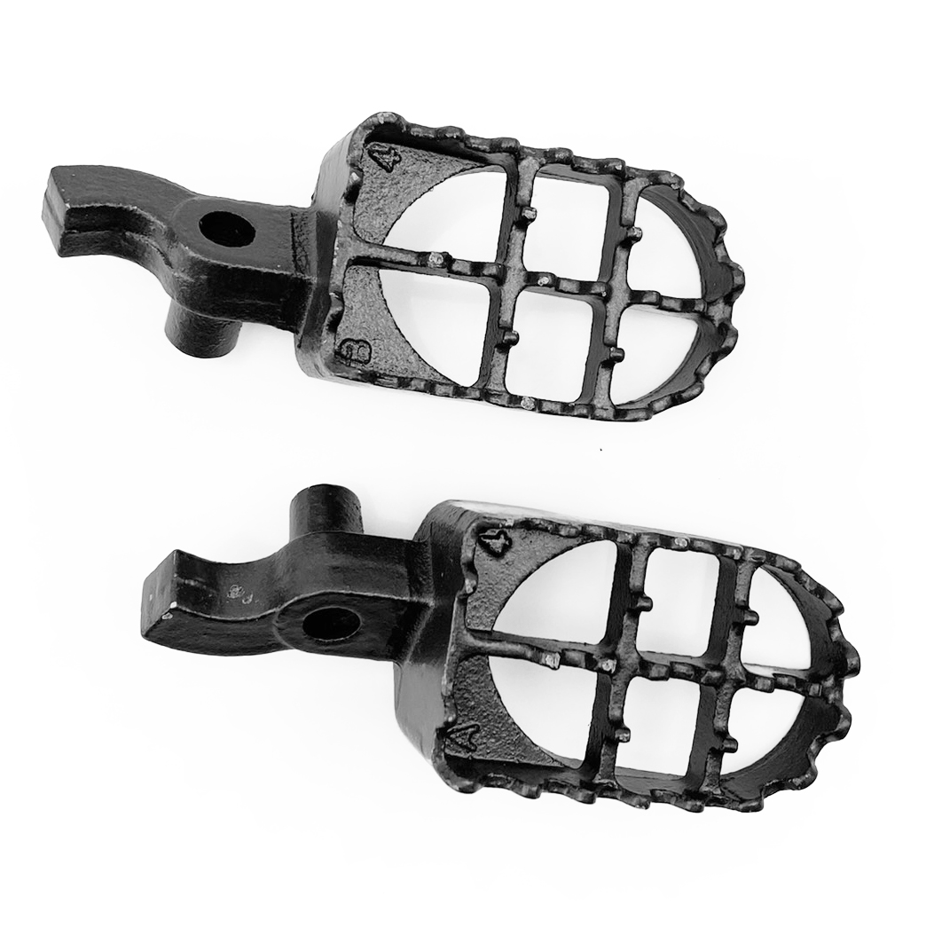 FOOT PEGS STEEL GREY CR, HONDA CR125/250 2000-2001 thumbnail 3