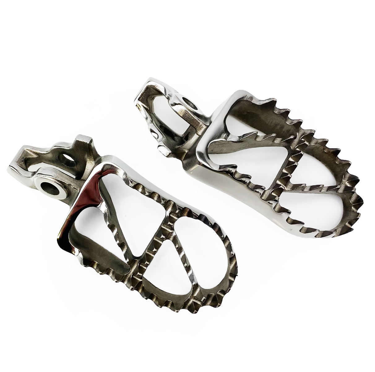 FOOT PEGS STAINLESS STEEL CRF, HONDA CR 02-07, CRF 02-16 thumbnail 2