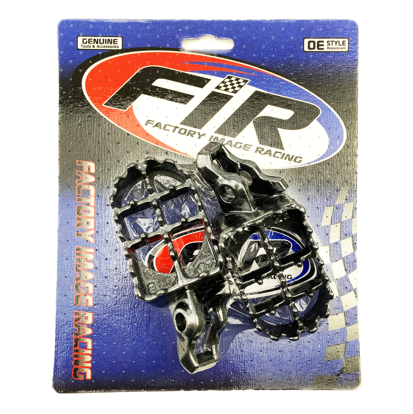 FOOT PEGS STEEL GREY CRF, HONDA CR 02-07, CRF 02-16 thumbnail 3