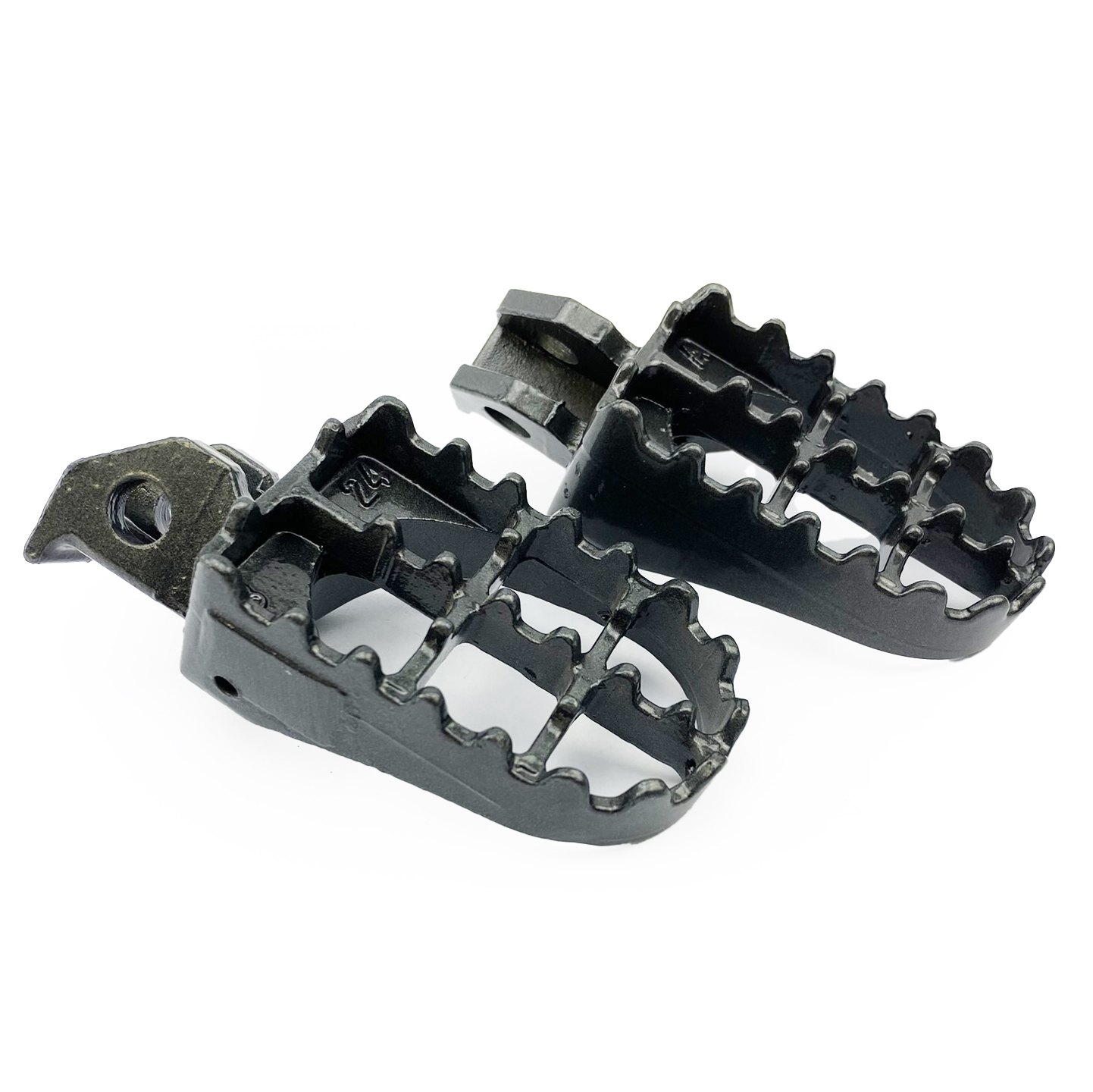 FOOT PEGS STEEL GREY 2003 - 2018 SUZUKI RM 85 L