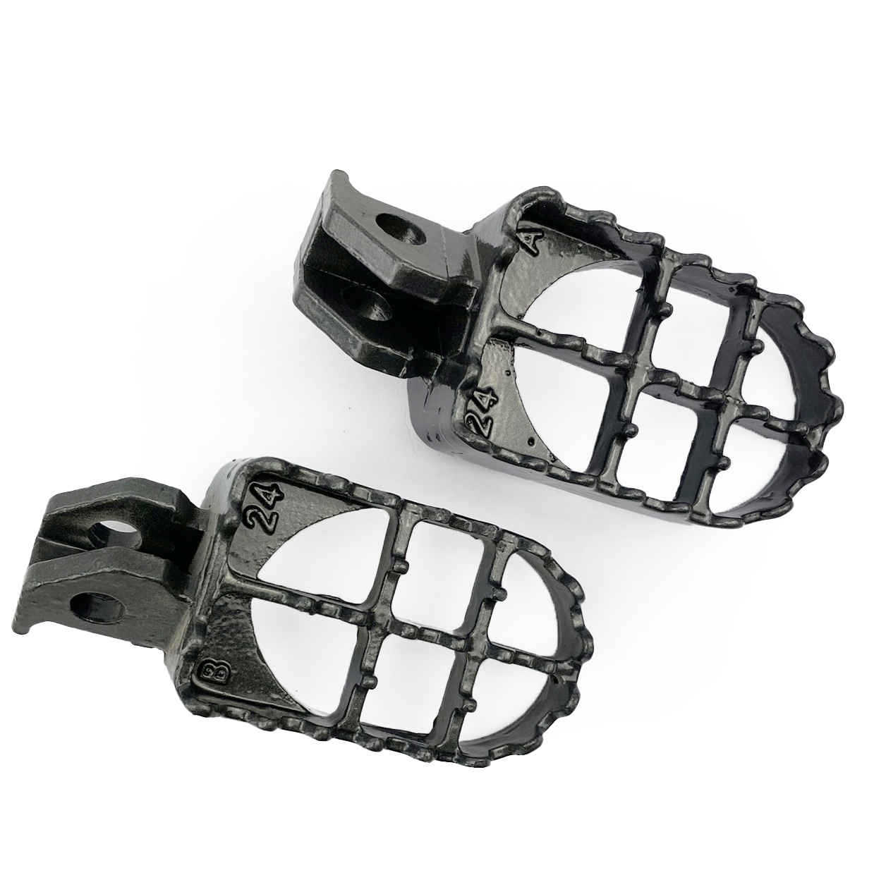 FOOT PEGS STEEL GREY 2003 - 2018 SUZUKI RM 85 L thumbnail 3