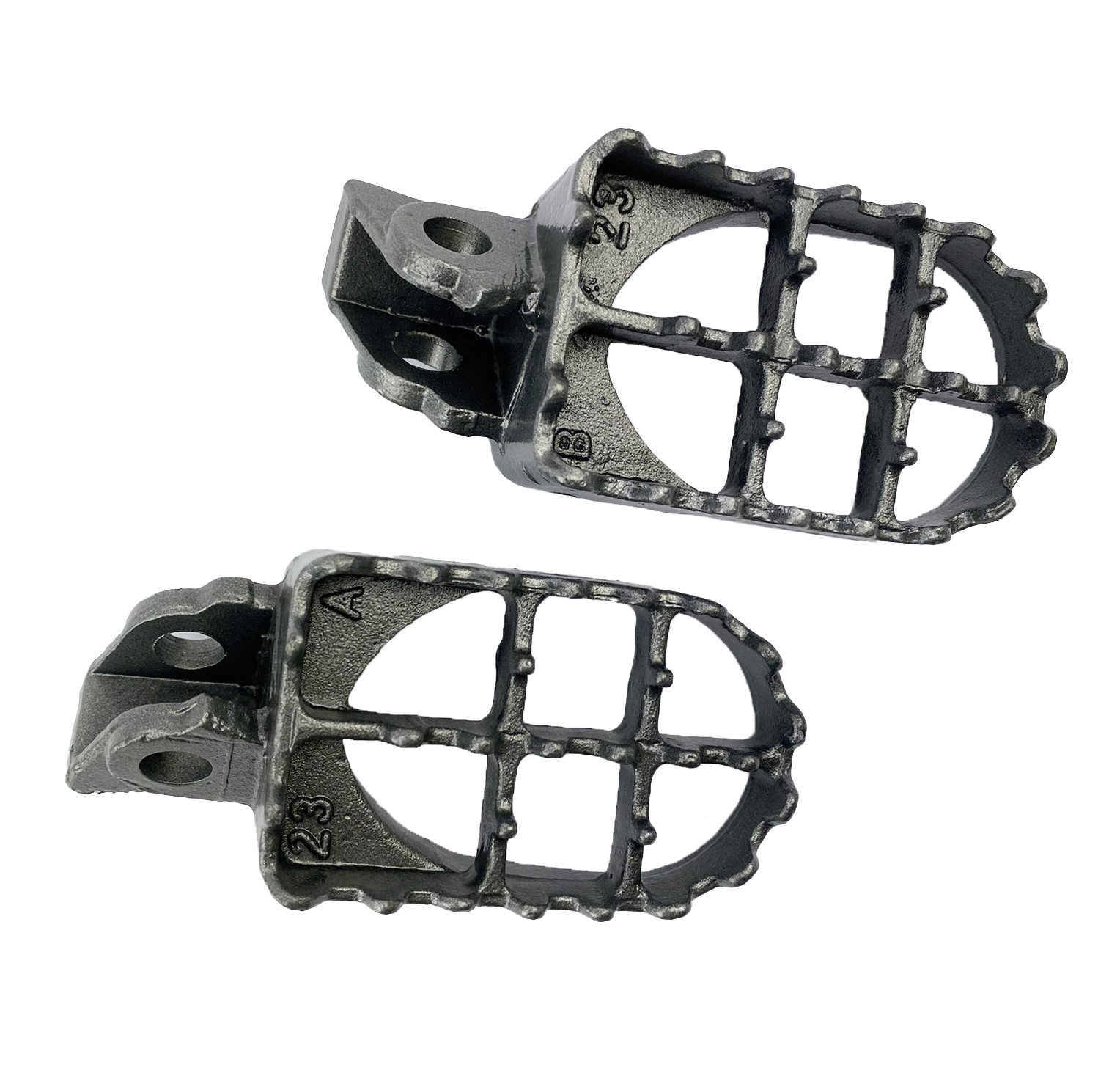 FOOT PEGS STEEL GREY KX65/85, KX100 RM65/100 thumbnail 3
