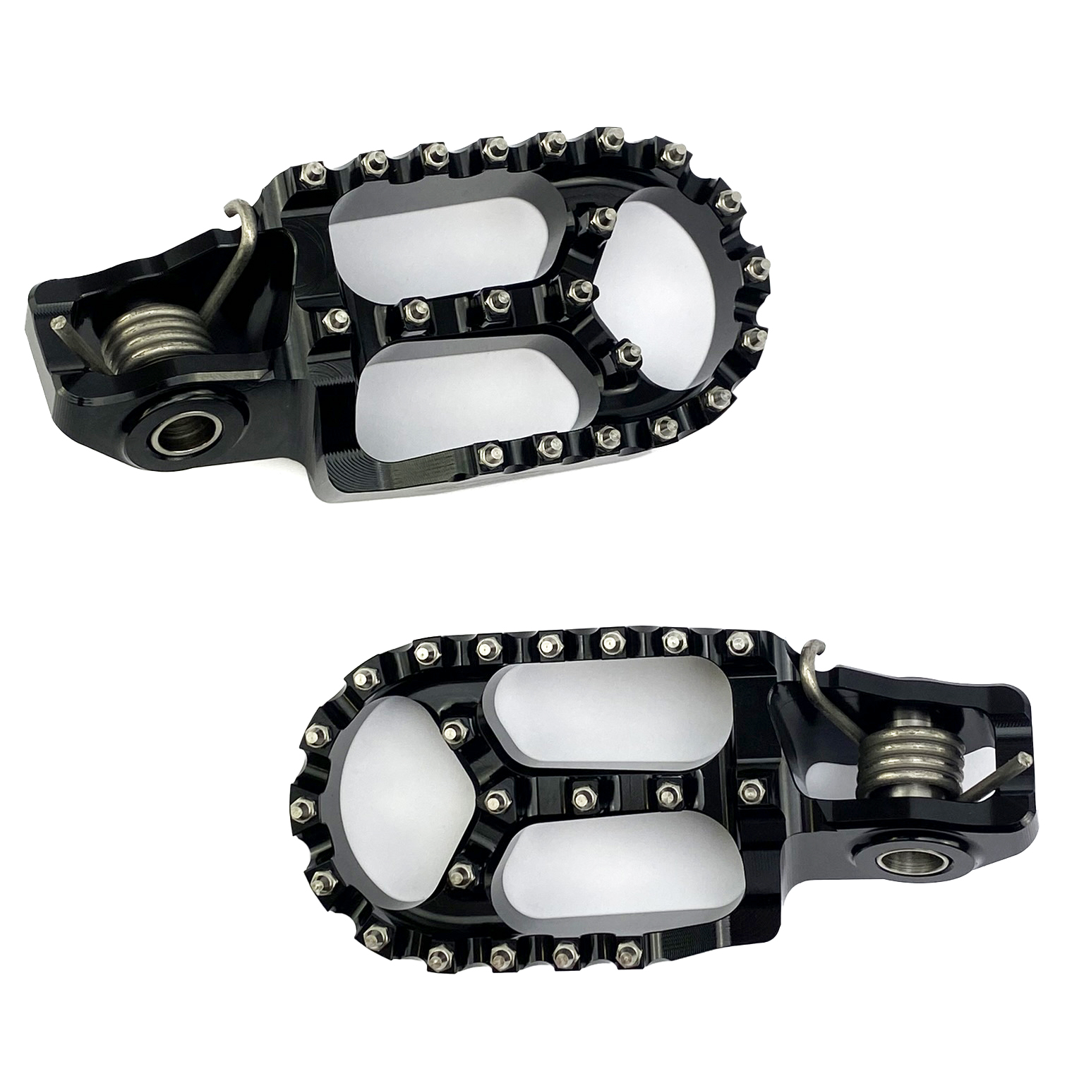 FOOT PEGS ALUMINIUM BLACK STARK VARG ASF-364 thumbnail 3