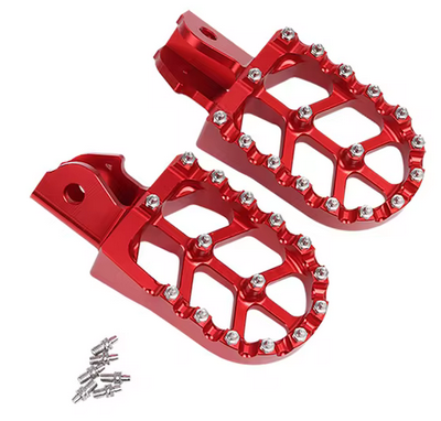 ALUMINIUM FOOTPEG SURRON ERIDE PRO RED image 1