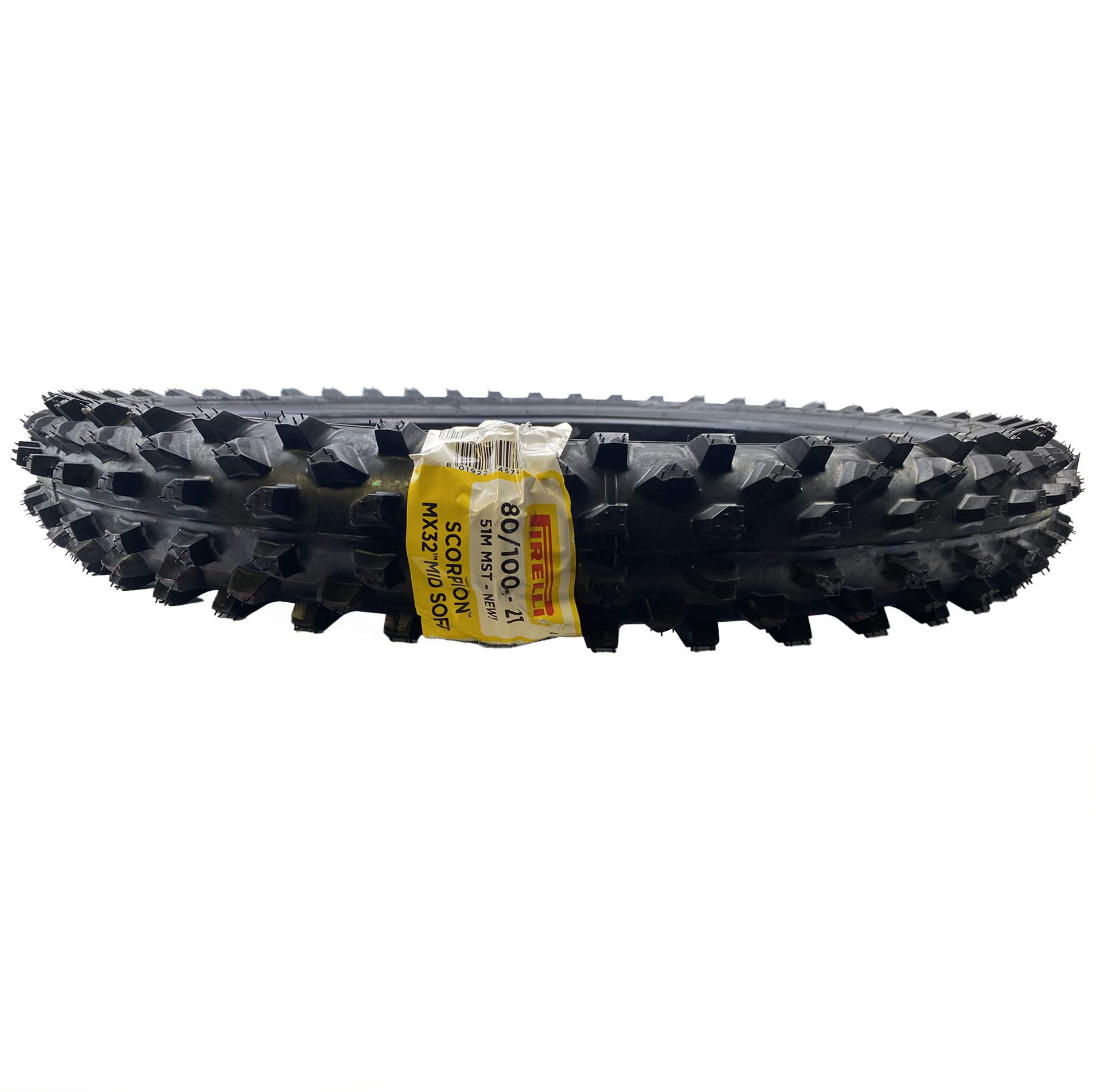 21-80/100 MX32 MID SOFT, PIRELLI TYRE 4574700 SCORPION NEW 2025 MX32 thumbnail 3