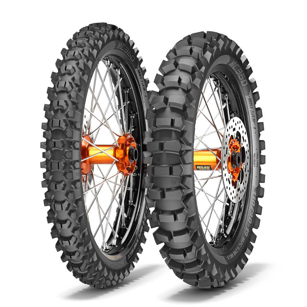 18-120/100 360MSR METZELER MX, MID-SOFT REAR 2762600 TYRE, 120/100 - 18 M/C 68M MST MC360
