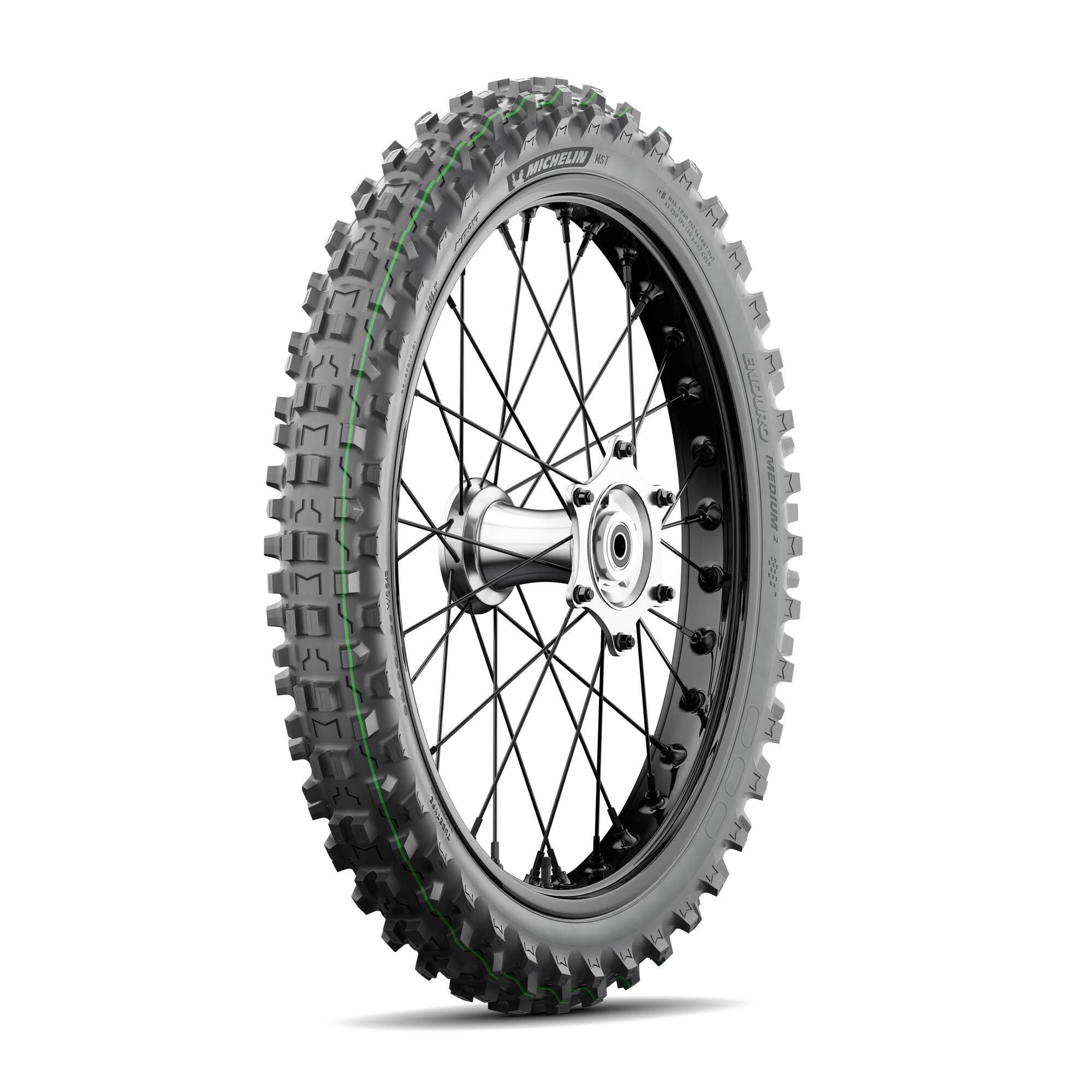 21-90/100 MICHELIN ENDURO MEDIUM 2 TYRE, 322909 thumbnail 2