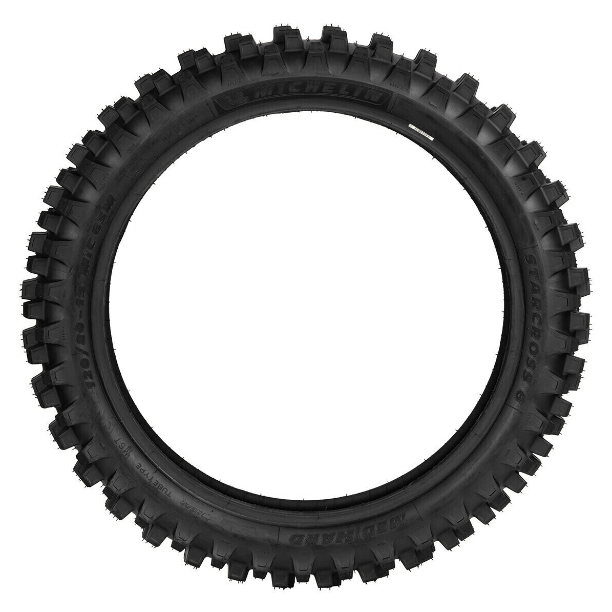 120/80-19 STARCROSS 6 MEDIUM HARD, Michelin 120839 thumbnail 3