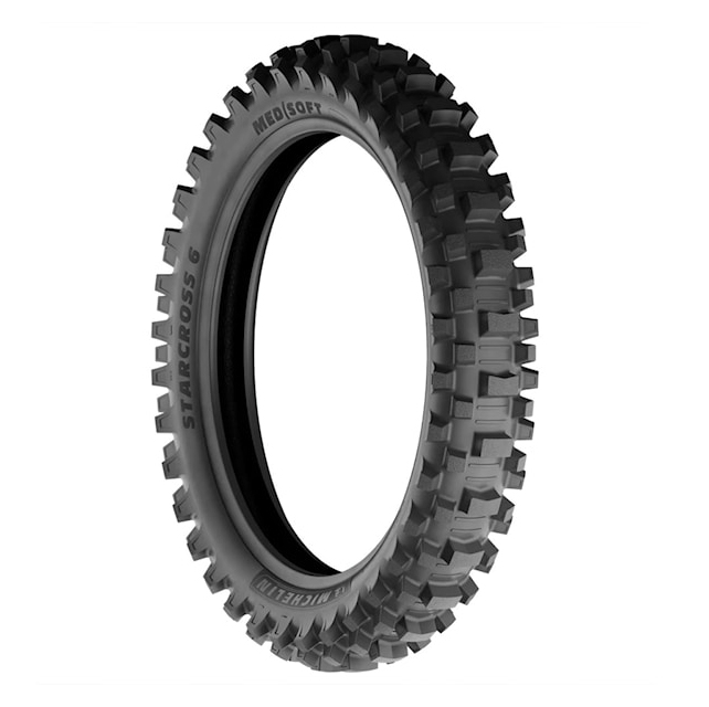 110/100-18 STARCROSS 6 MEDIUM SOFT, Michelin 466282 image 1