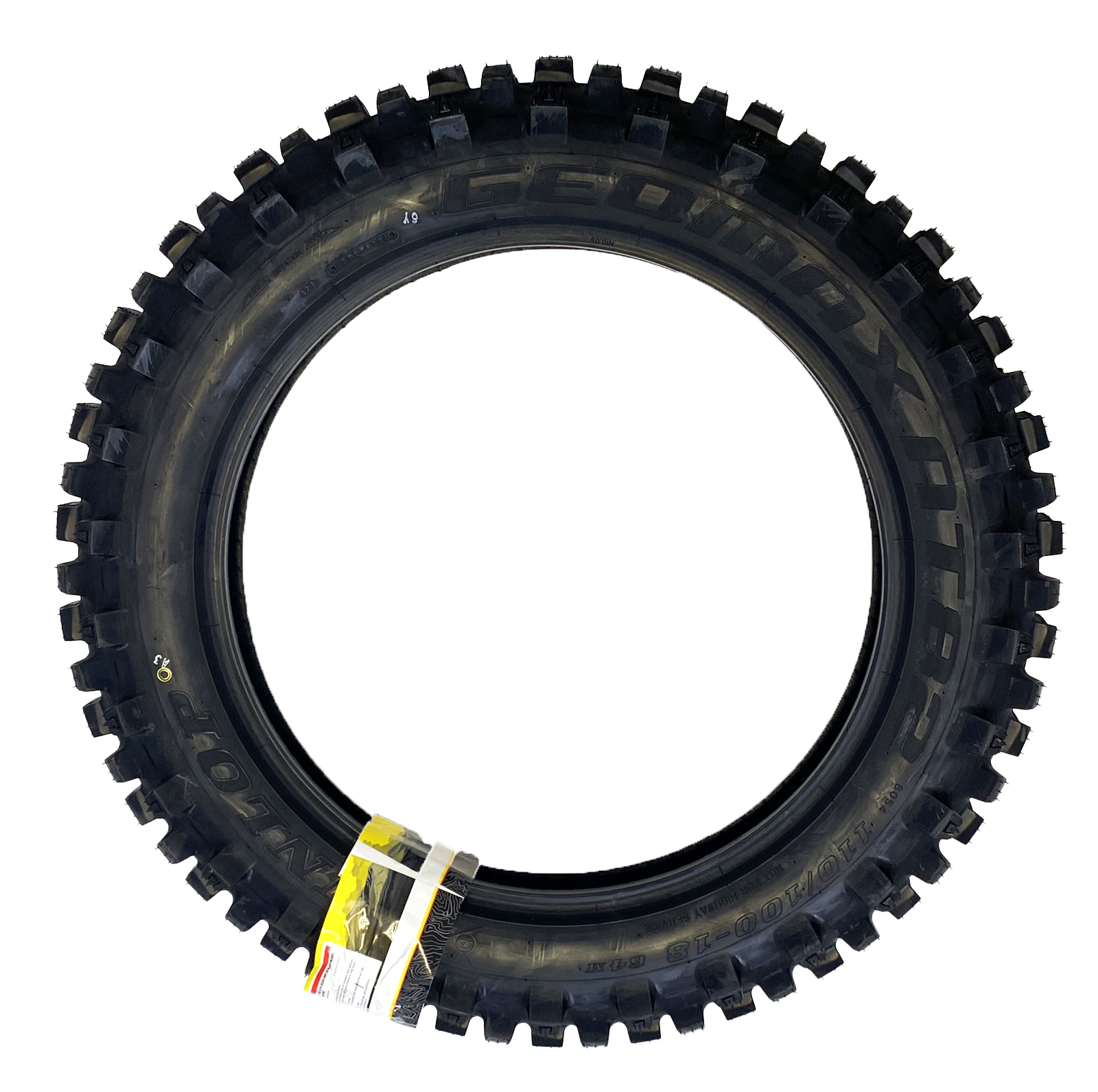 18-110/100 64M GEOMAX AT82 ENDURO MX TYRE 640314 thumbnail 2