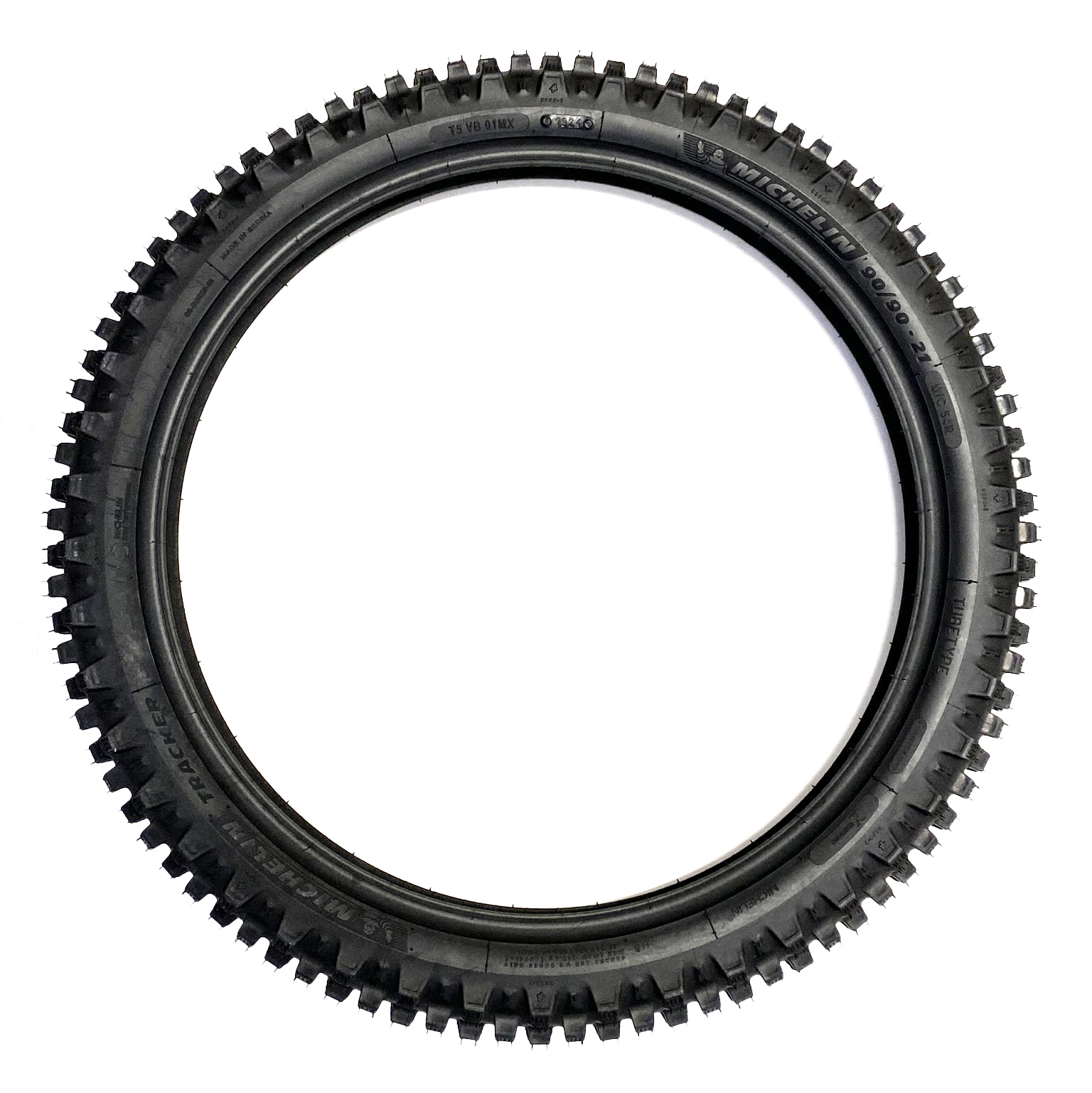 21-90/90 TRACKER MICHELIN TYRE, 920489, ROAD LEGAL, NOT FIM, AC10 REPLACEMENT thumbnail 2
