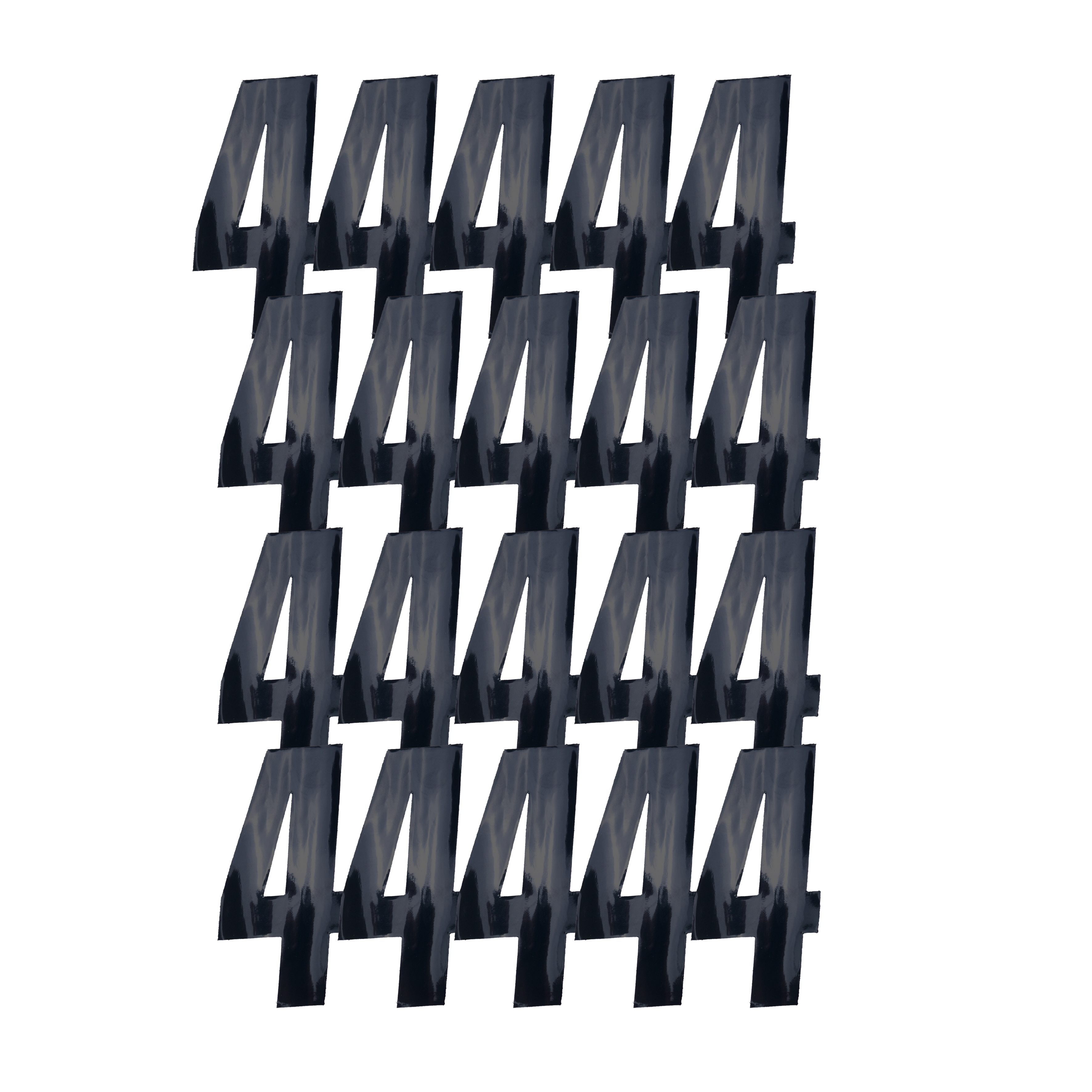 4 BLACK 4.5inc 11cm PK/20 image 1