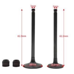 Intake & Exhaust Valve Stem Yamaha TT-R250 TTR250 TTR 250 thumbnail 2