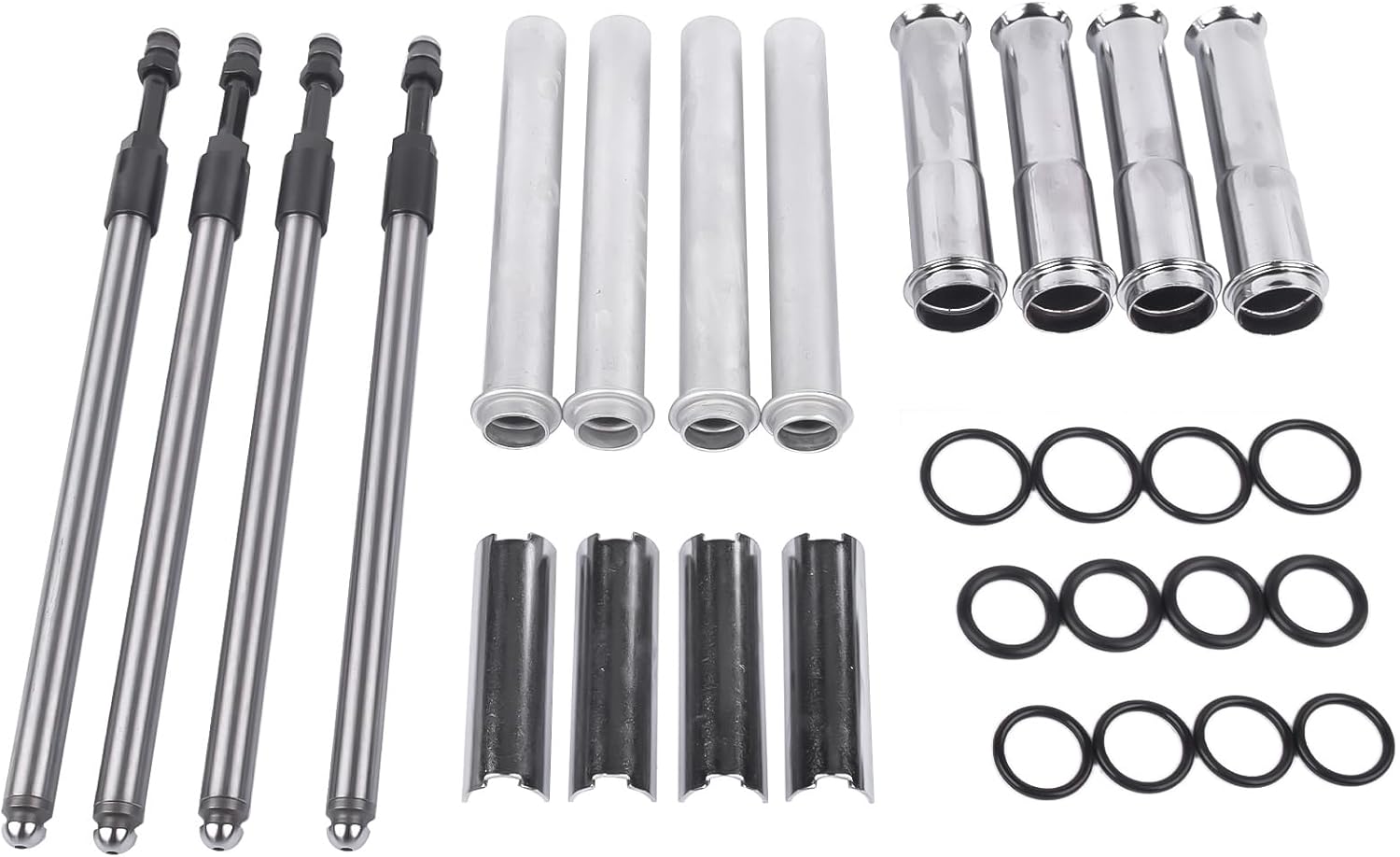 ADJUSTABLE PUSHROD KIT 99-17 HARLEY-DAVIDSON TWIN CAM 88 96 103 110 106-6051 image 1