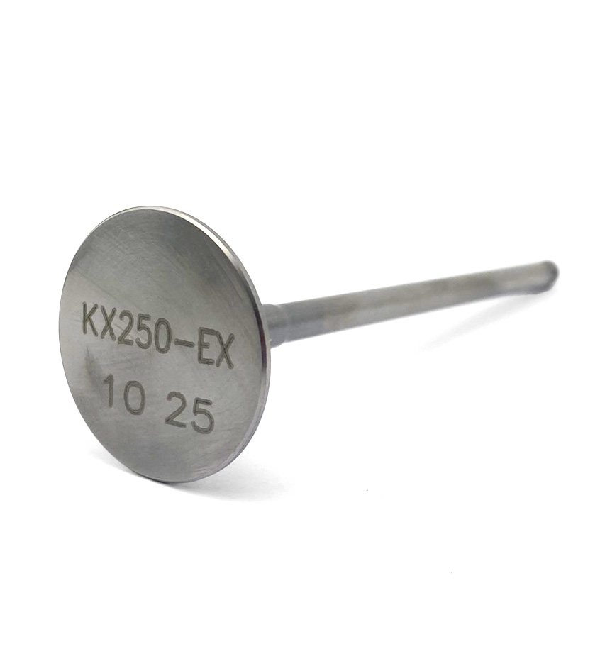 VALVE EXHAUST TITANIUM KAWASAKI KX 250 2025-26, WISECO VET058 image 1