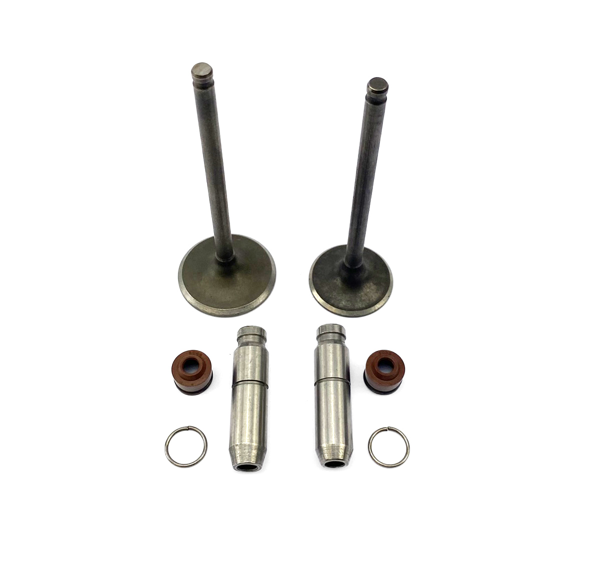 VALVE INTAKE & EXHAUST + GUIDES HONDA XR150 CRF150 NXR150 NXR150 CG150 image 1