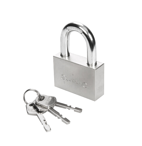 60mm STEEL PADLOCK image 1
