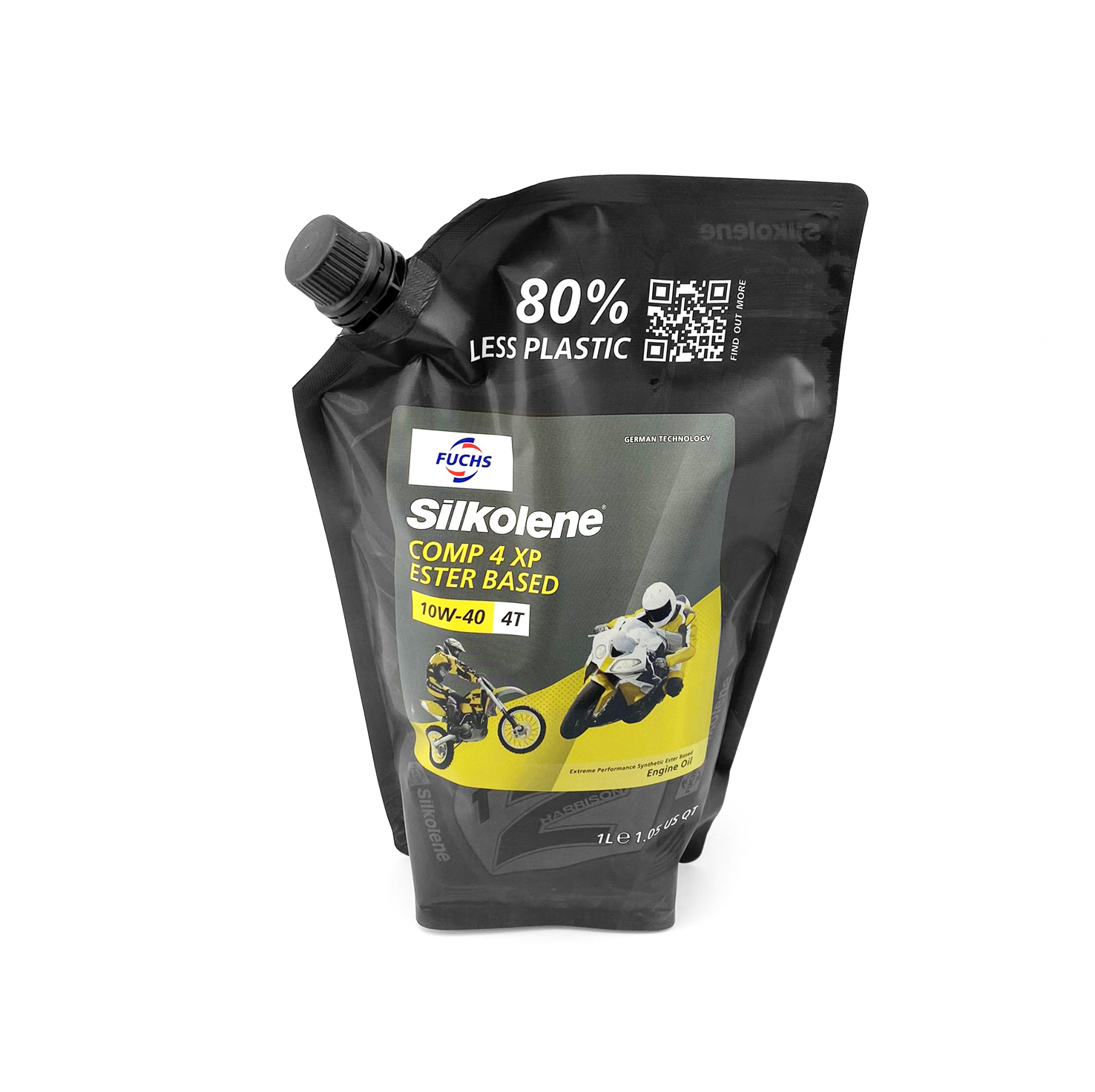 1LT BAG COMP 4 10W/40 SILKOLENE, SILKOLENE 602090324, BOX = 10 image 1