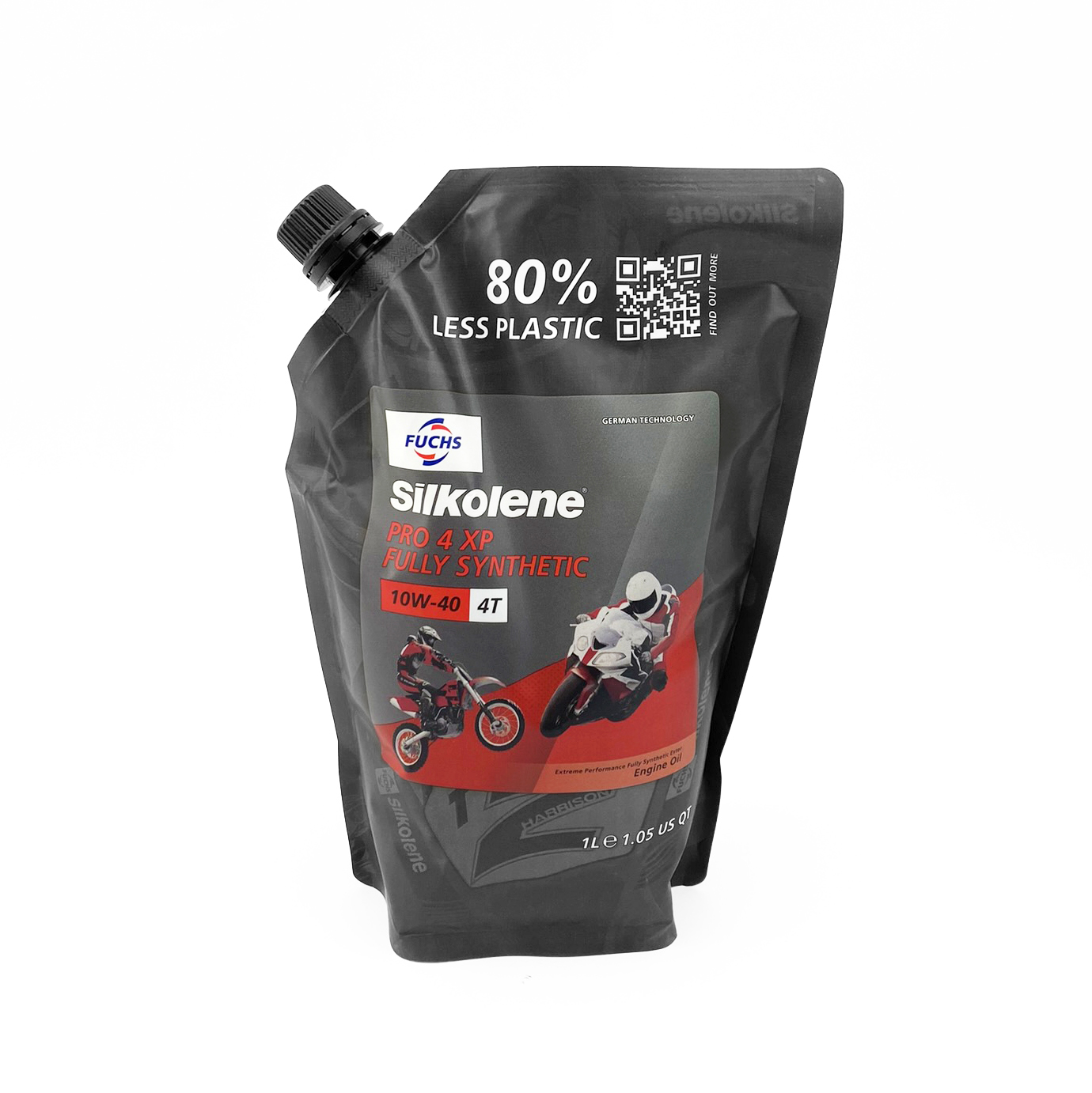 1LT BAG PRO-4 XP 10/40wt SILKOLENE, SILKOLENE 602090348, BOX = 10 image 1