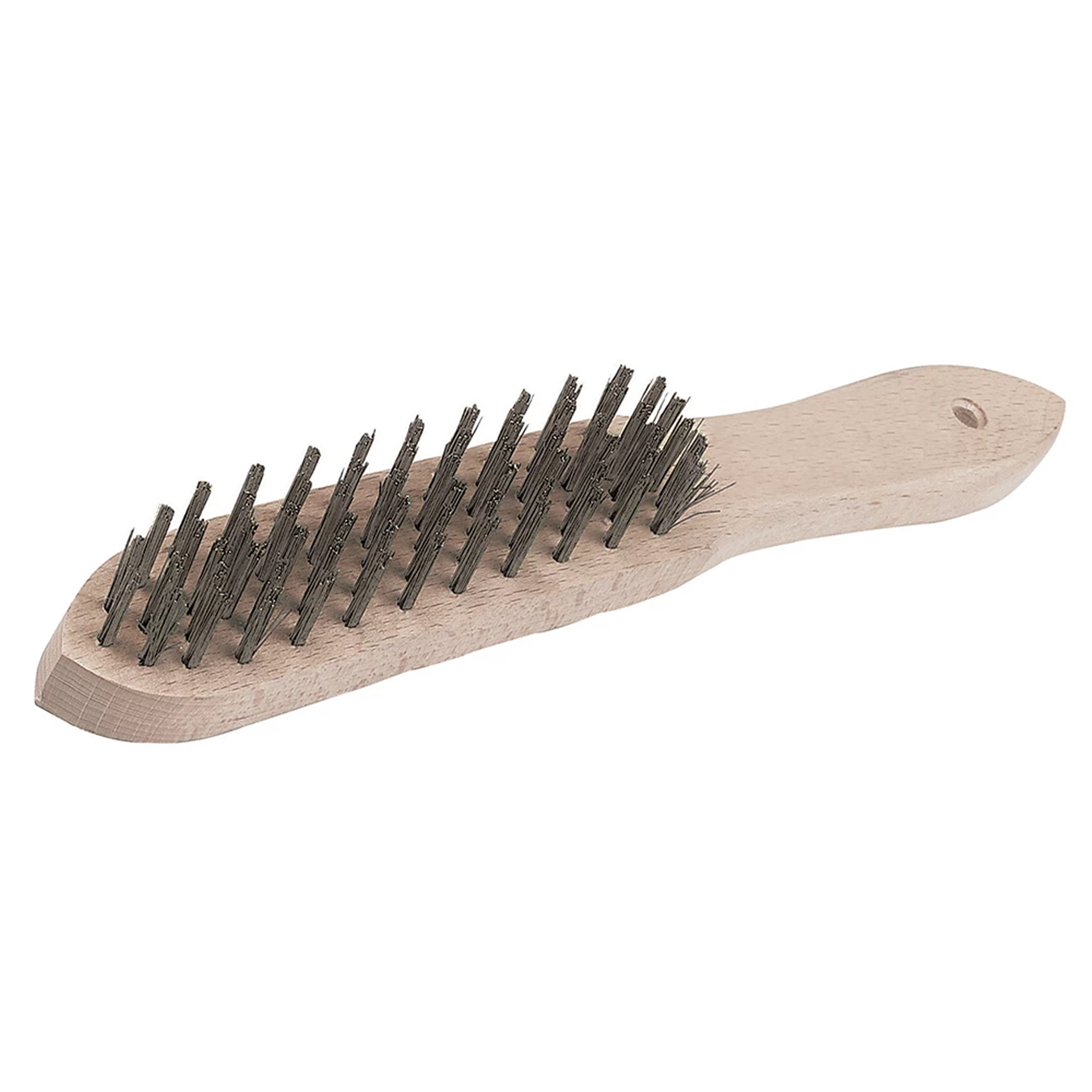 6 ROW STEEL WIRE BRUSH image 1