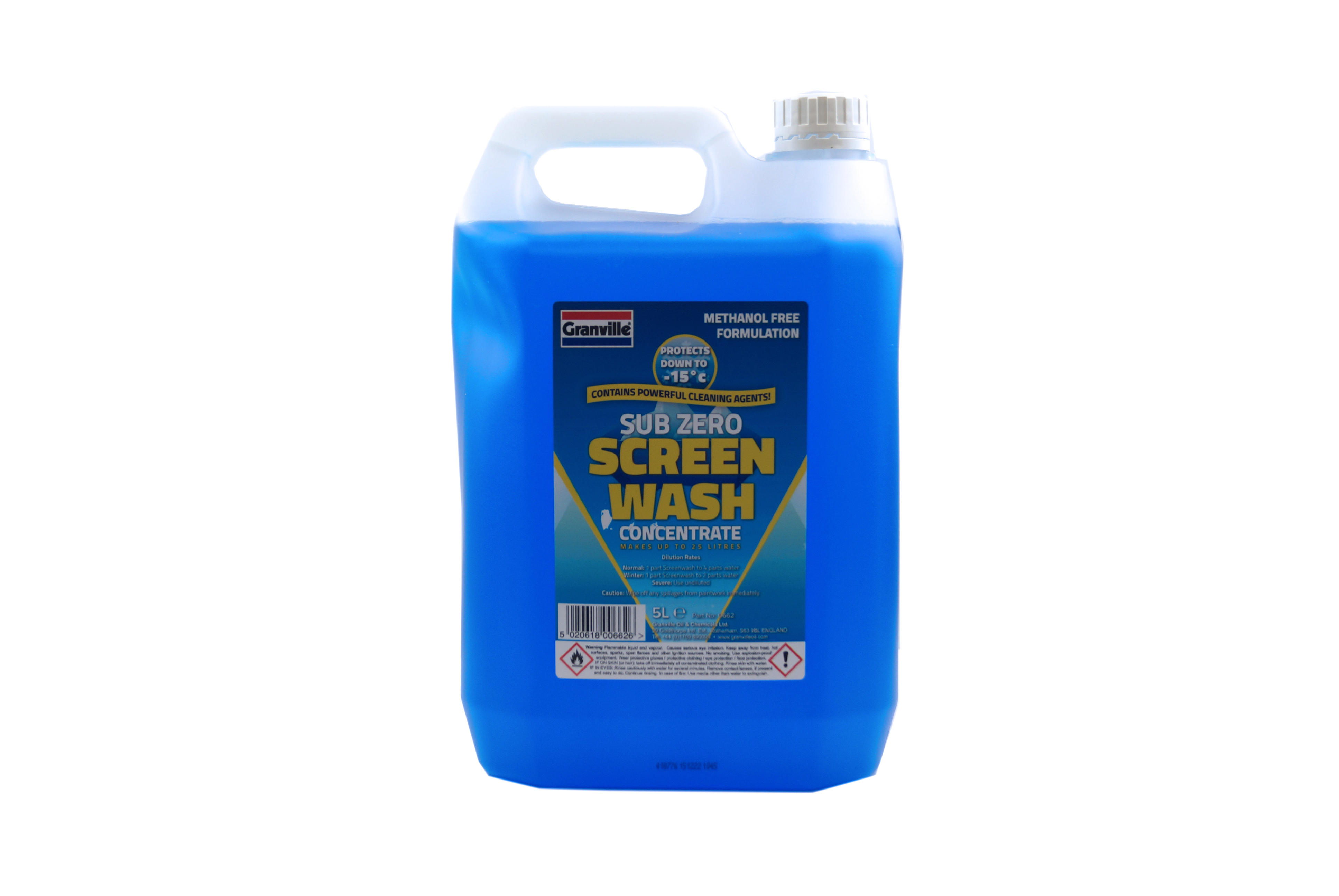 WINDOW SCREEN WASH 5 ltr, SCREENWASH, JAN20 image 1